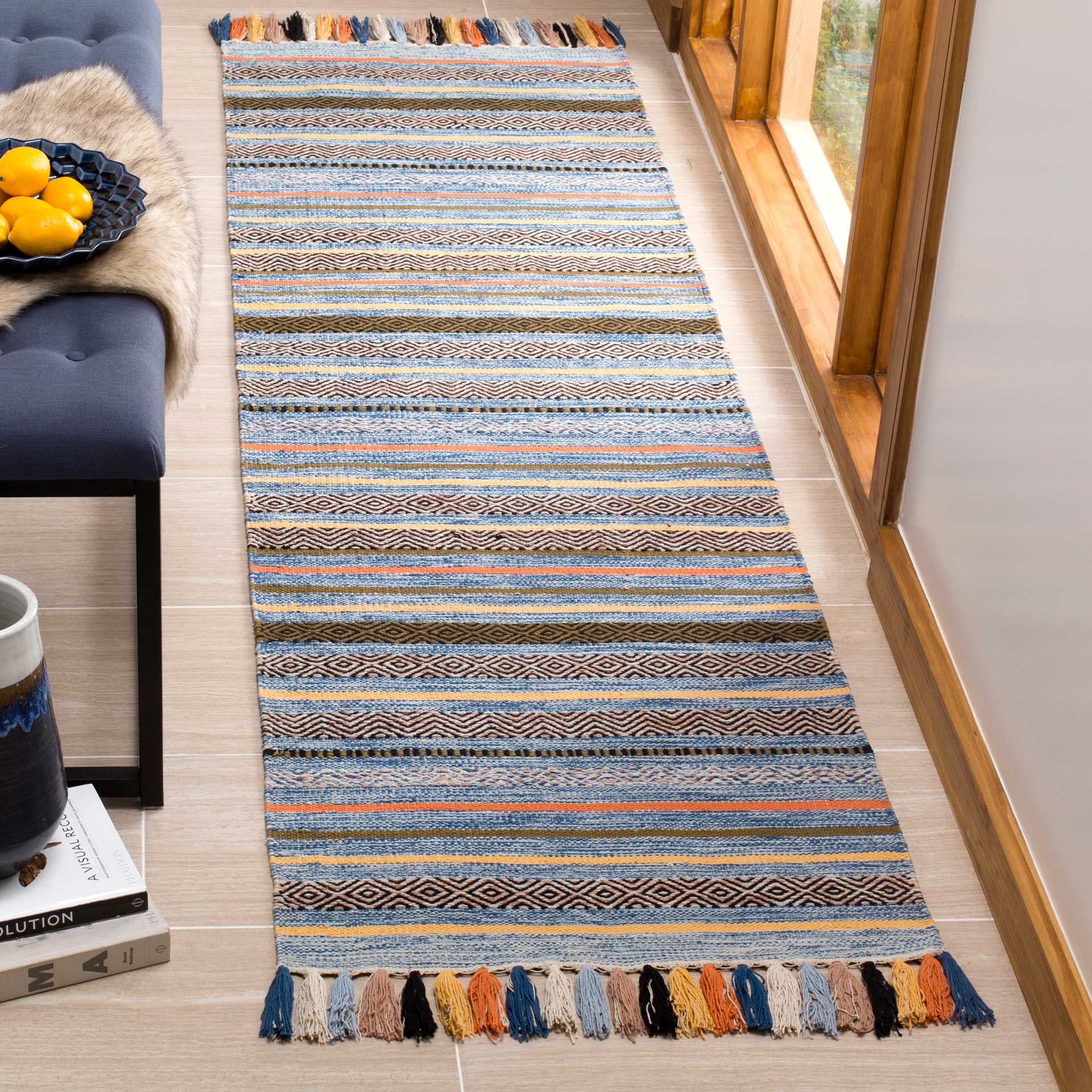Montauk Blue/Multi Runner Rug - Image 2