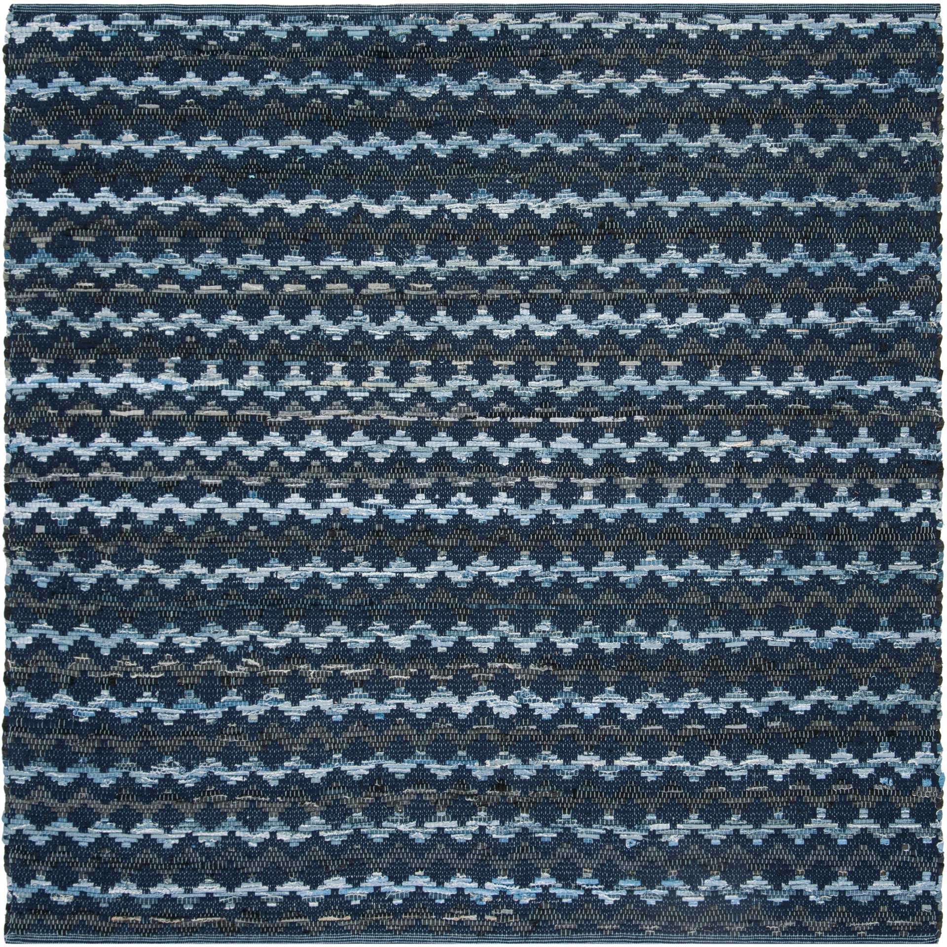 Montauk Blue/Turquoise/Black Area Rug - Image 2