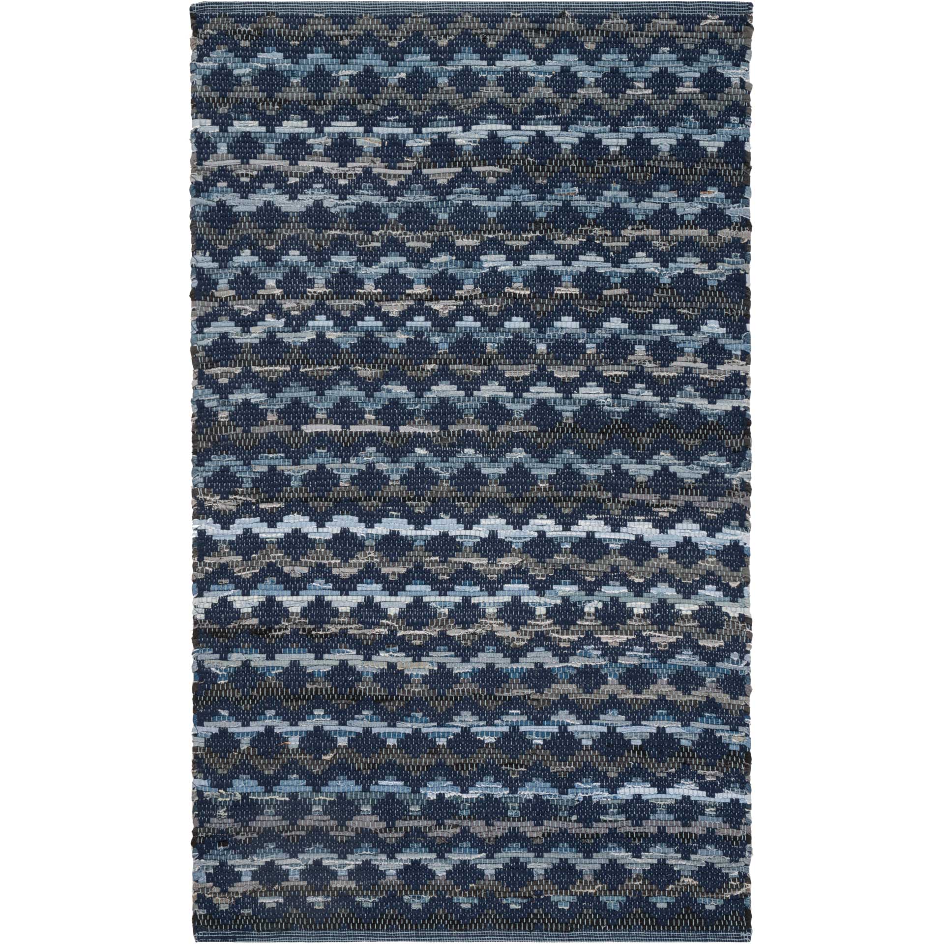 Montauk Blue/Turquoise/Black Area Rug - Image 4