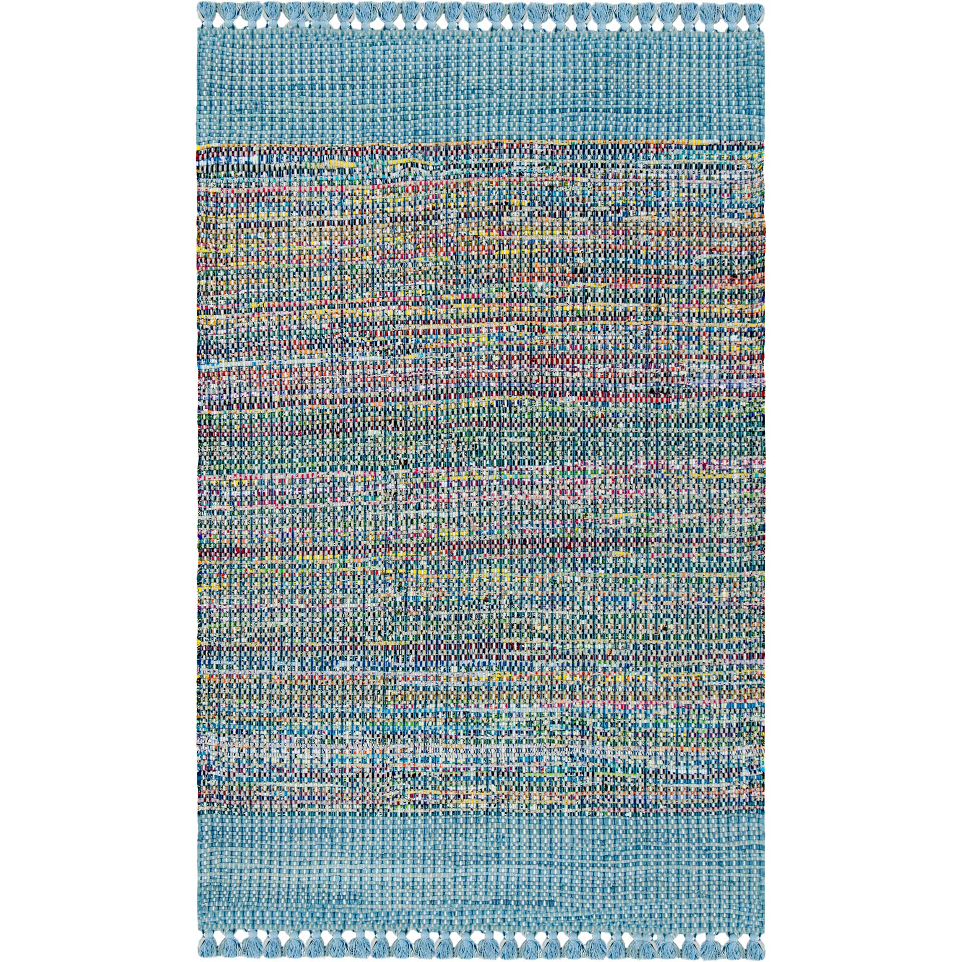 Montauk Border Blue/Multi Area Rug - Image 3