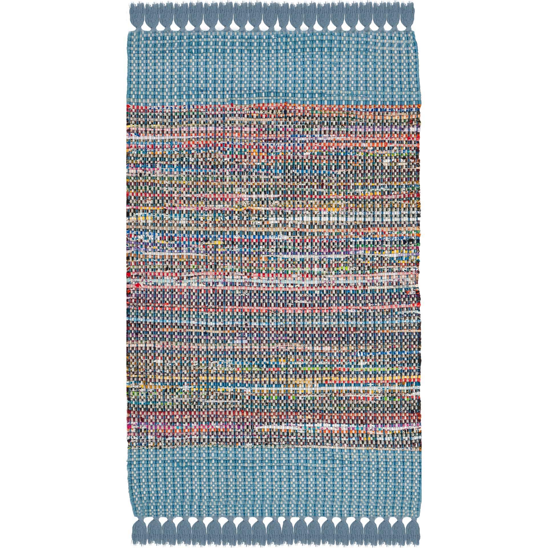 Montauk Border Blue/Multi Area Rug - Image 4