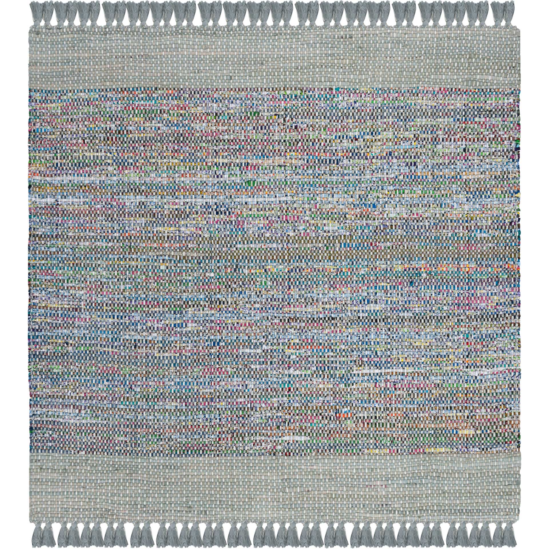 Montauk Border Gray/Multi Area Rug - Image 2