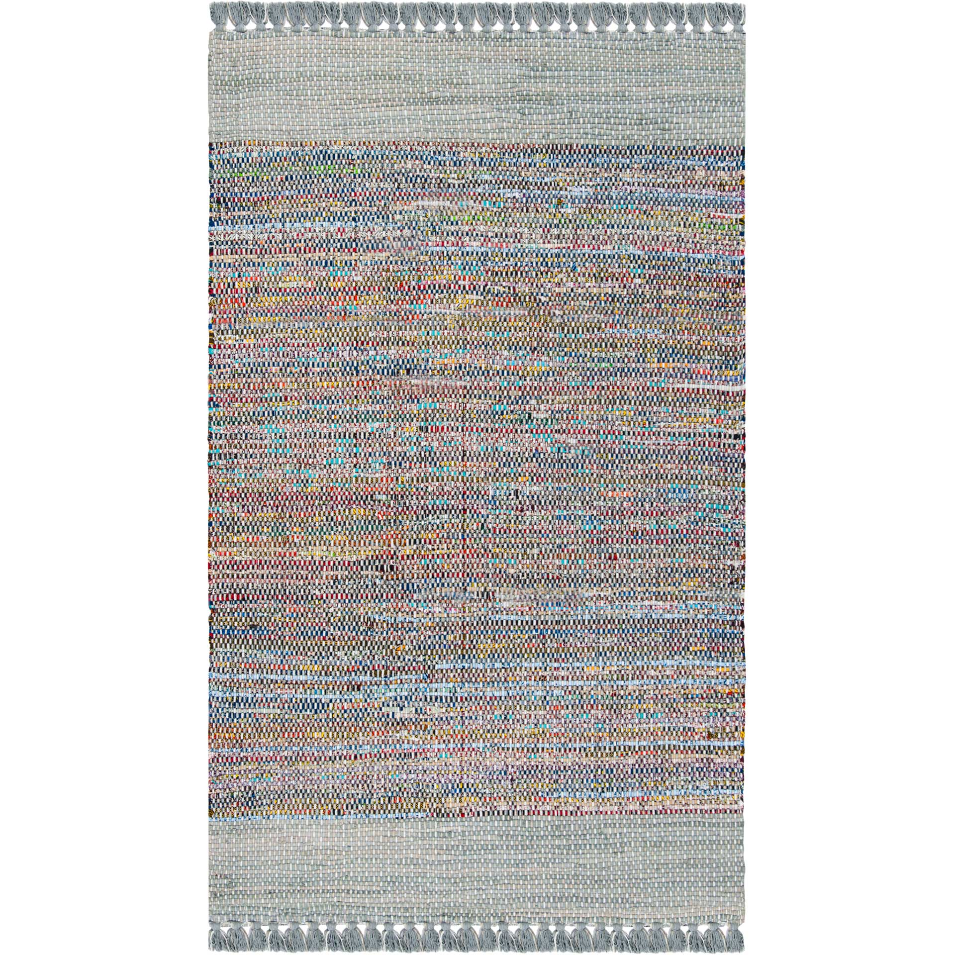 Montauk Border Gray/Multi Area Rug - Image 3