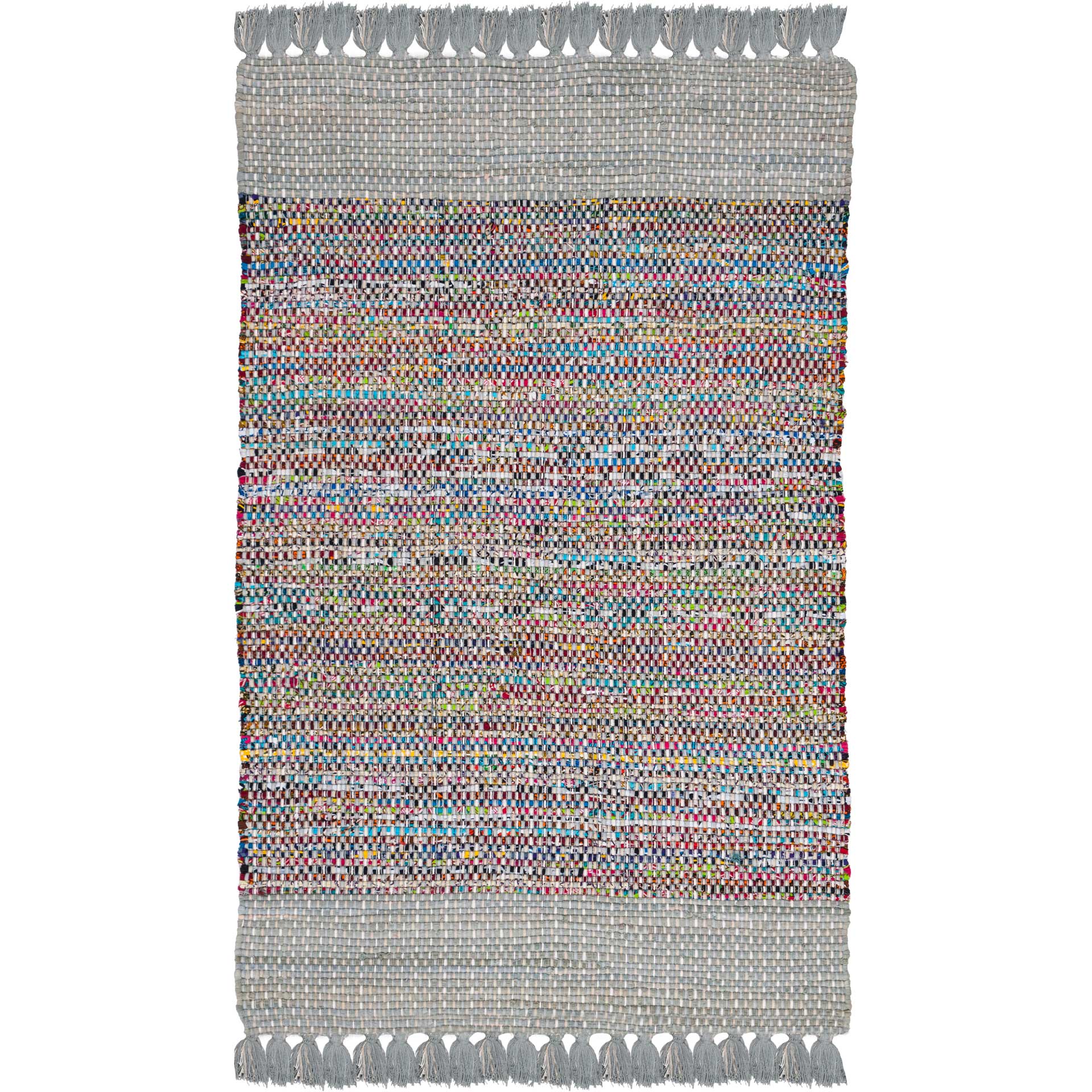 Montauk Border Gray/Multi Area Rug - Image 4