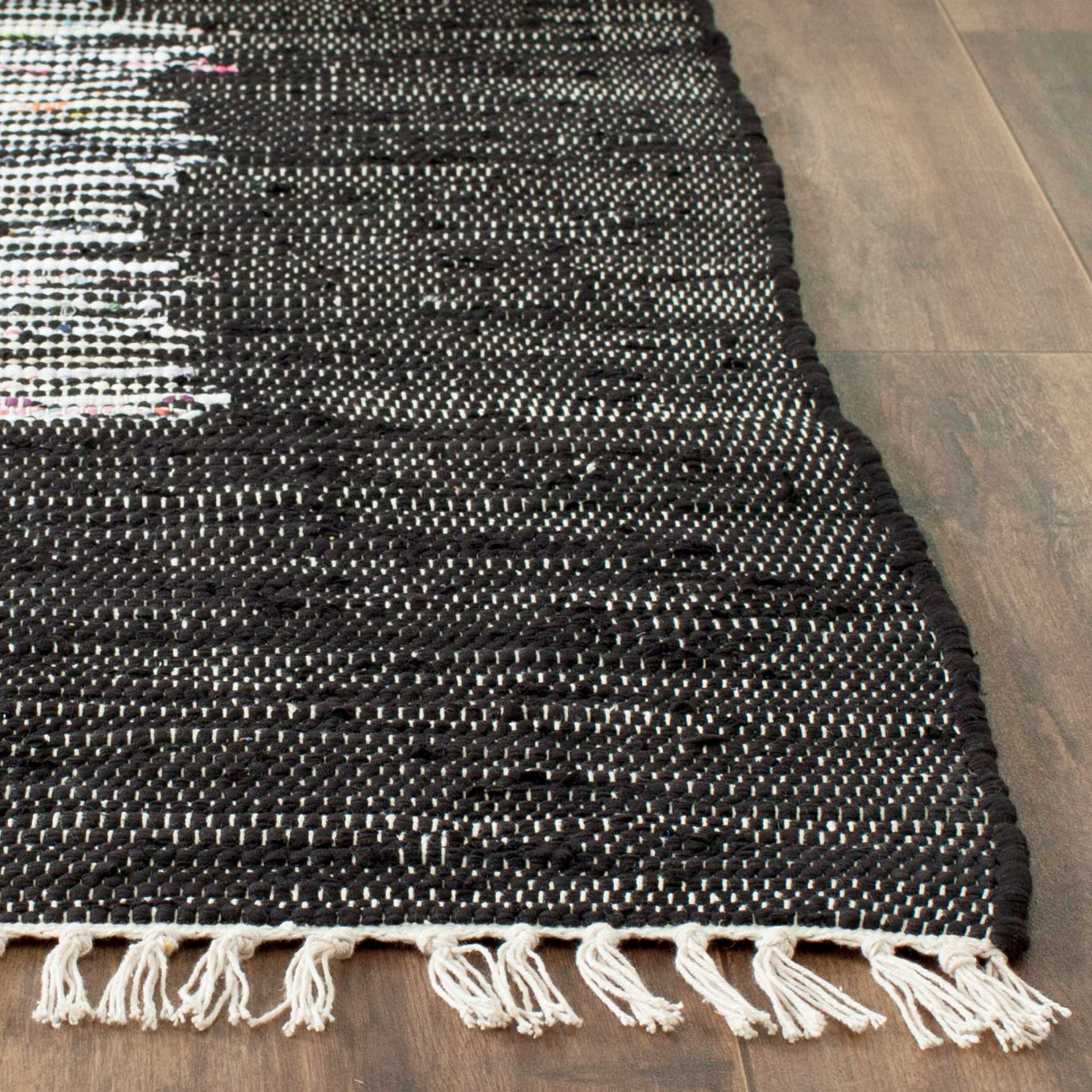 Montauk Border Ivory/Black Area Rug - Image 6