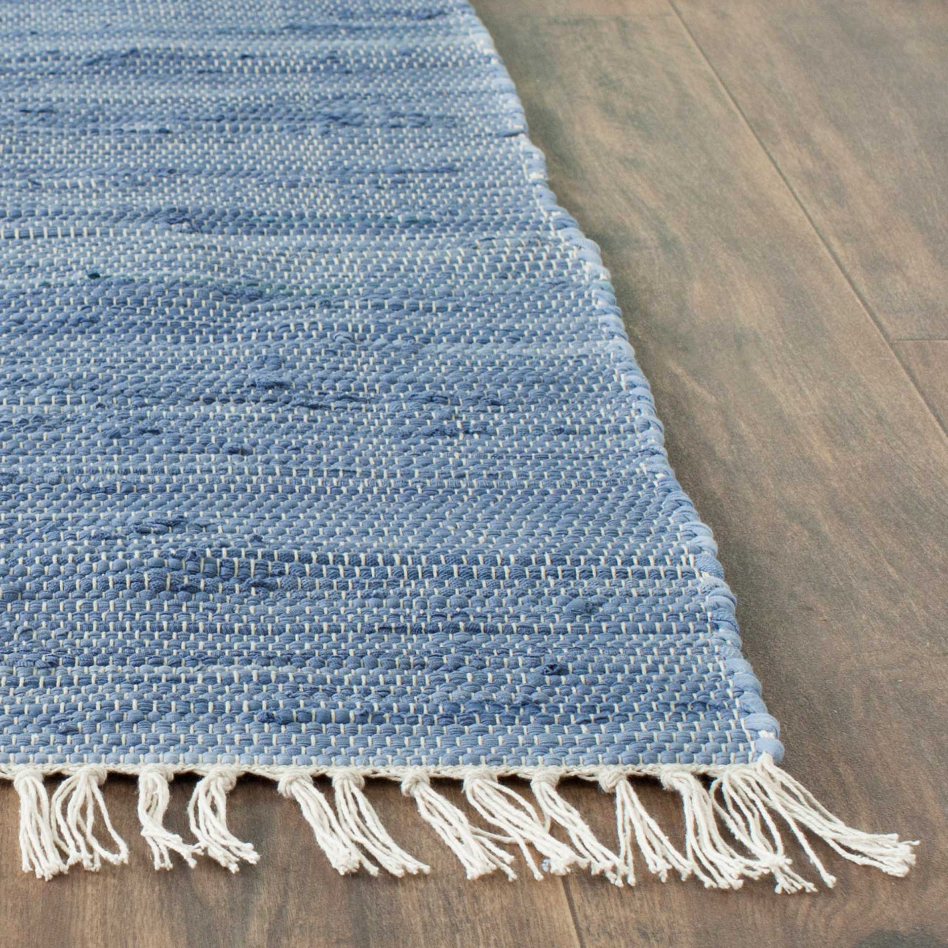 Montauk Border Ivory/Dark Blue Area Rug - Image 5