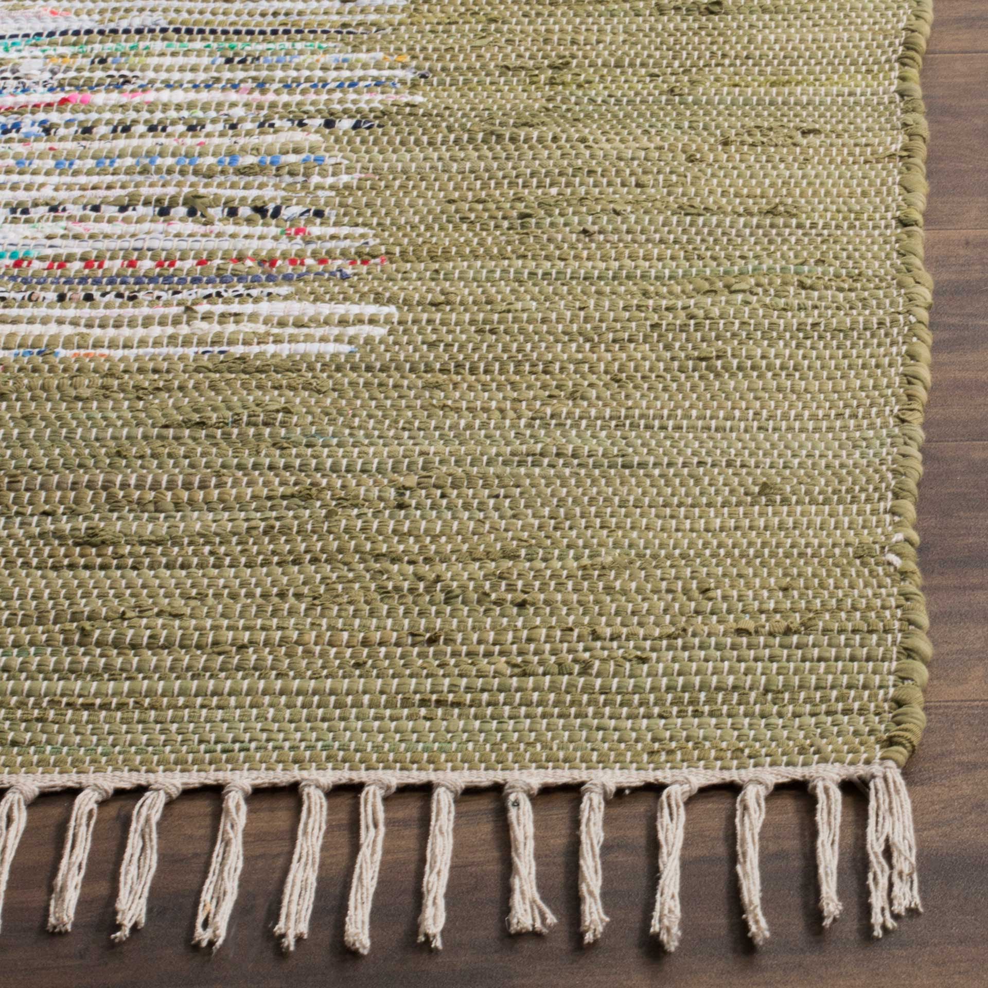 Montauk Border Ivory/Olive Area Rug - Image 6