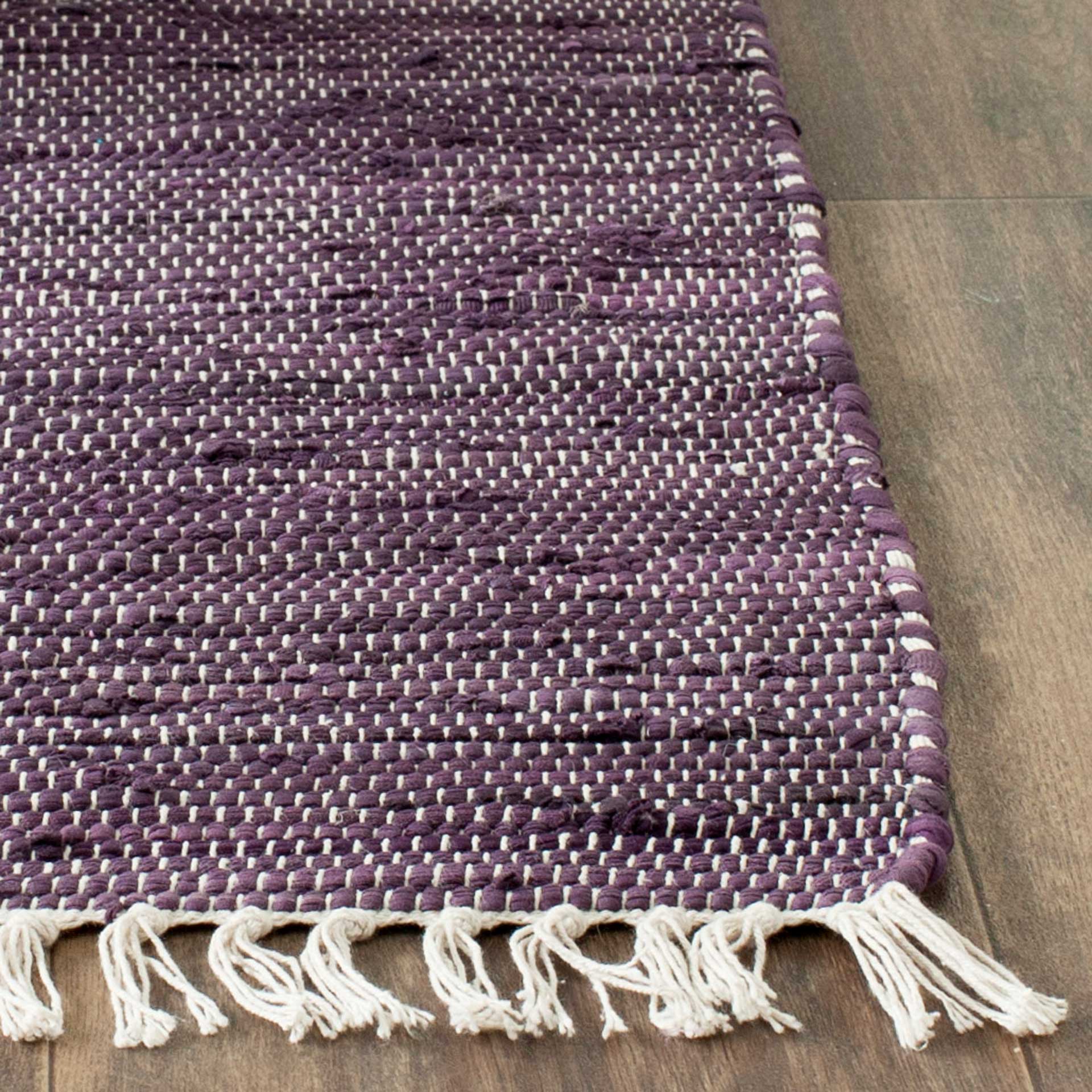 Montauk Border Ivory/Purple Area Rug - Image 5