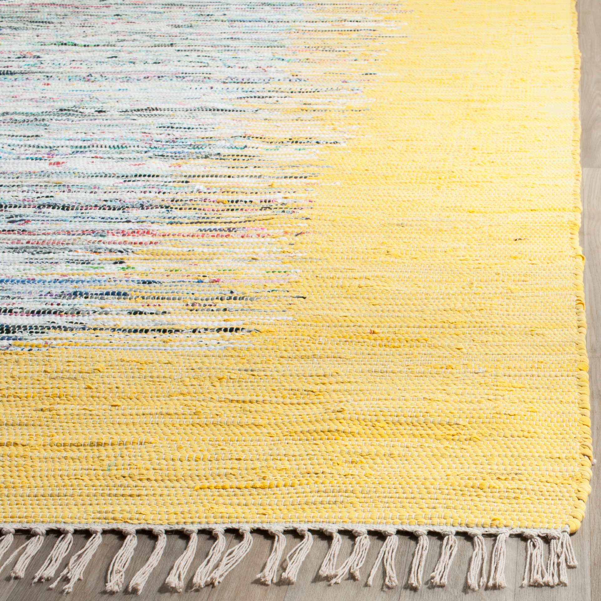 Montauk Border Ivory/Yellow Area Rug - Image 5