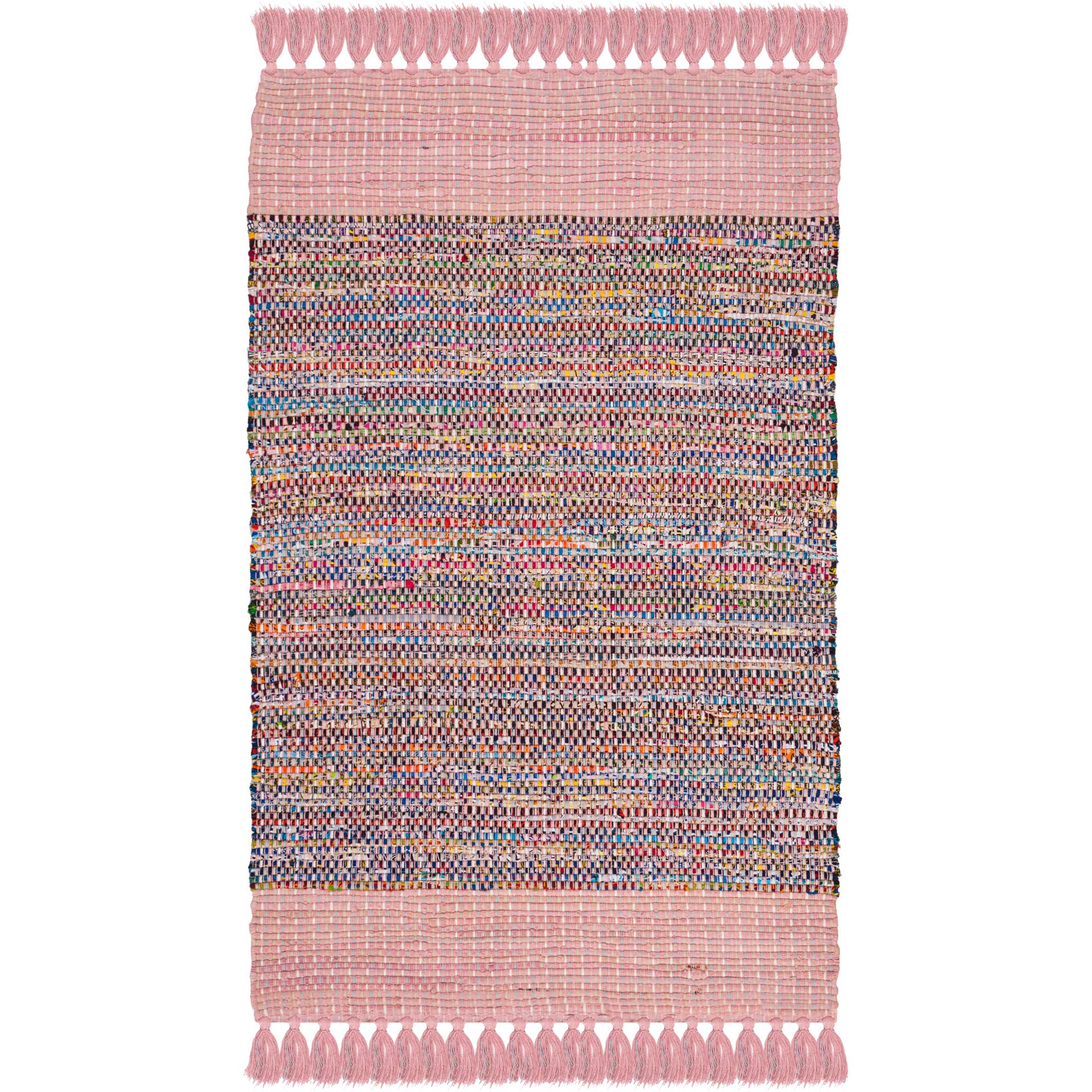 Montauk Border Pink/Multi Area Rug - Image 3