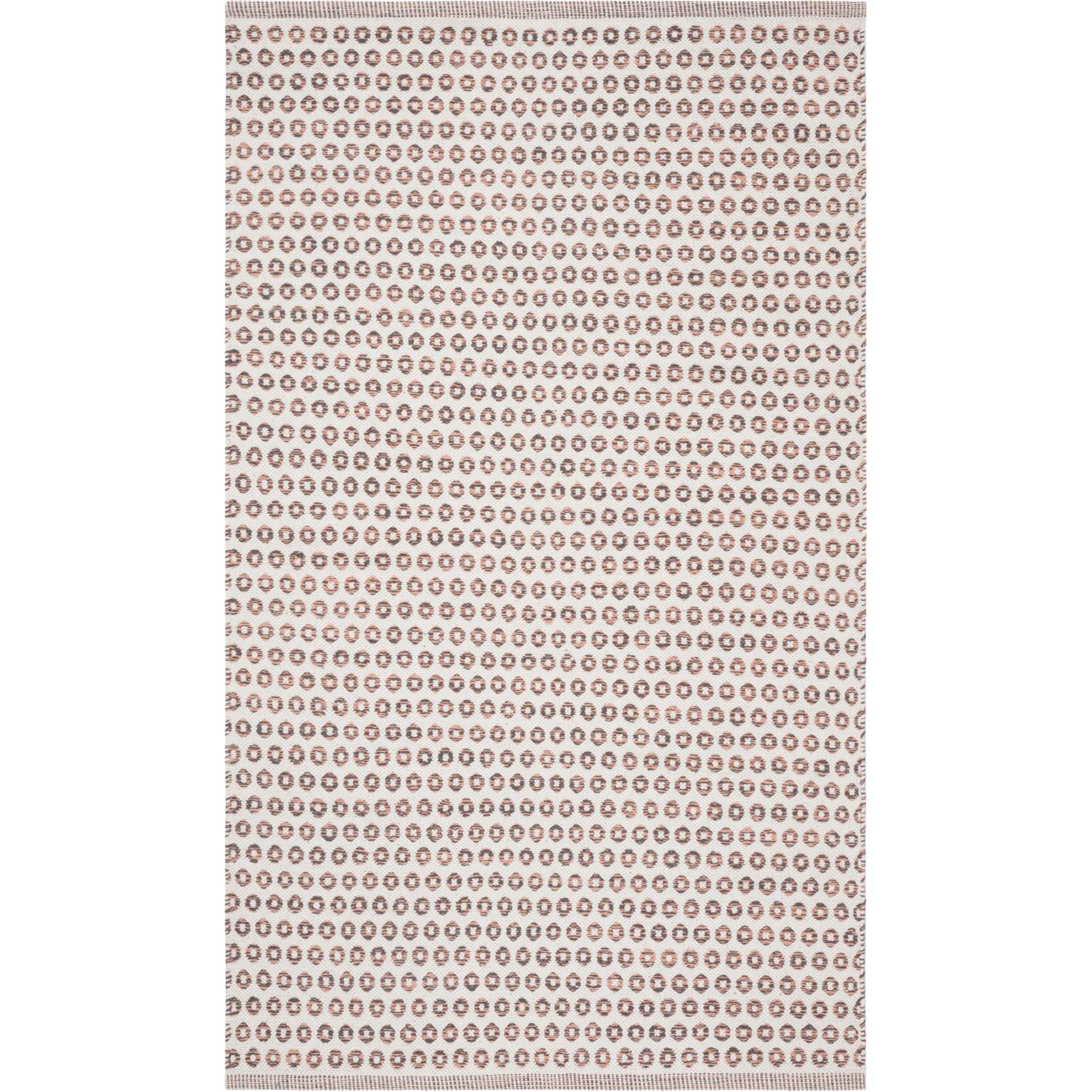Montauk Charcoal/Peach/Ivory Area Rug - Image 3