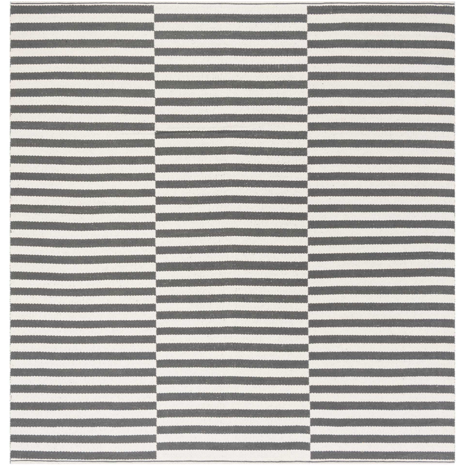 Montauk Checker Ivory/Gray Area Rug - Image 2