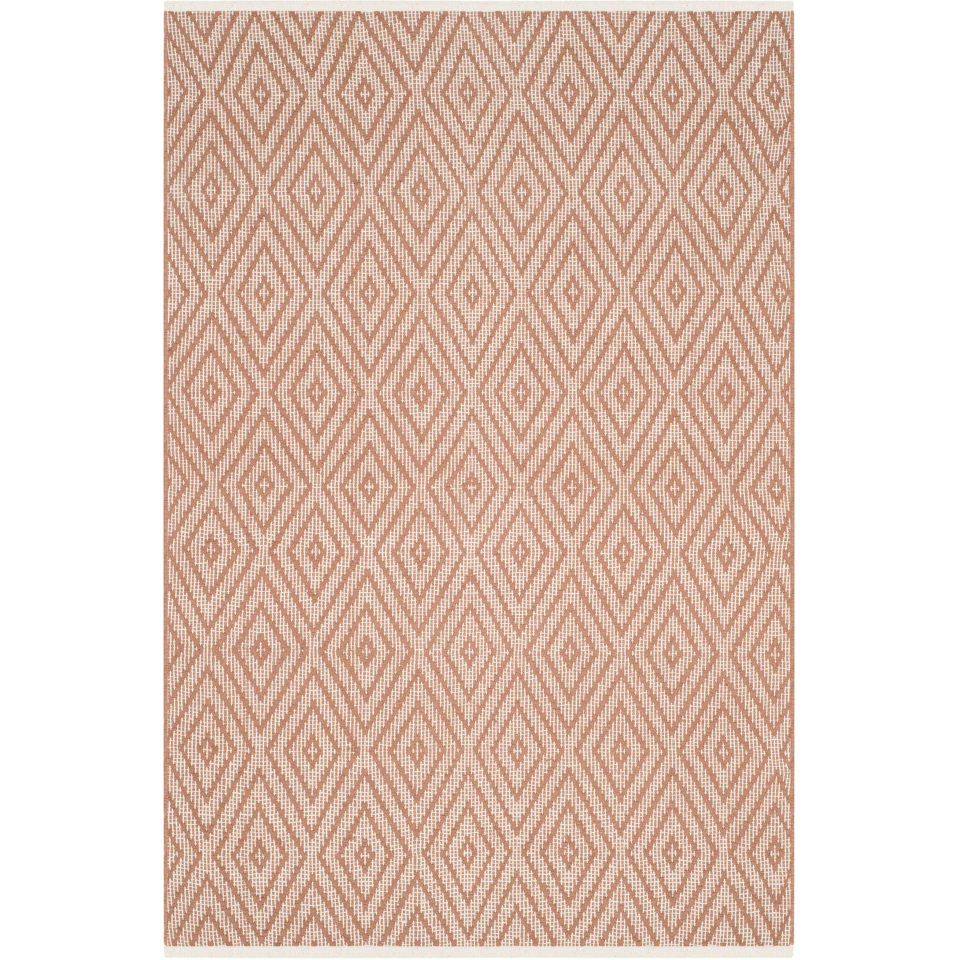 Montauk Diamond Beige/Ivory Area Rug - Image 2