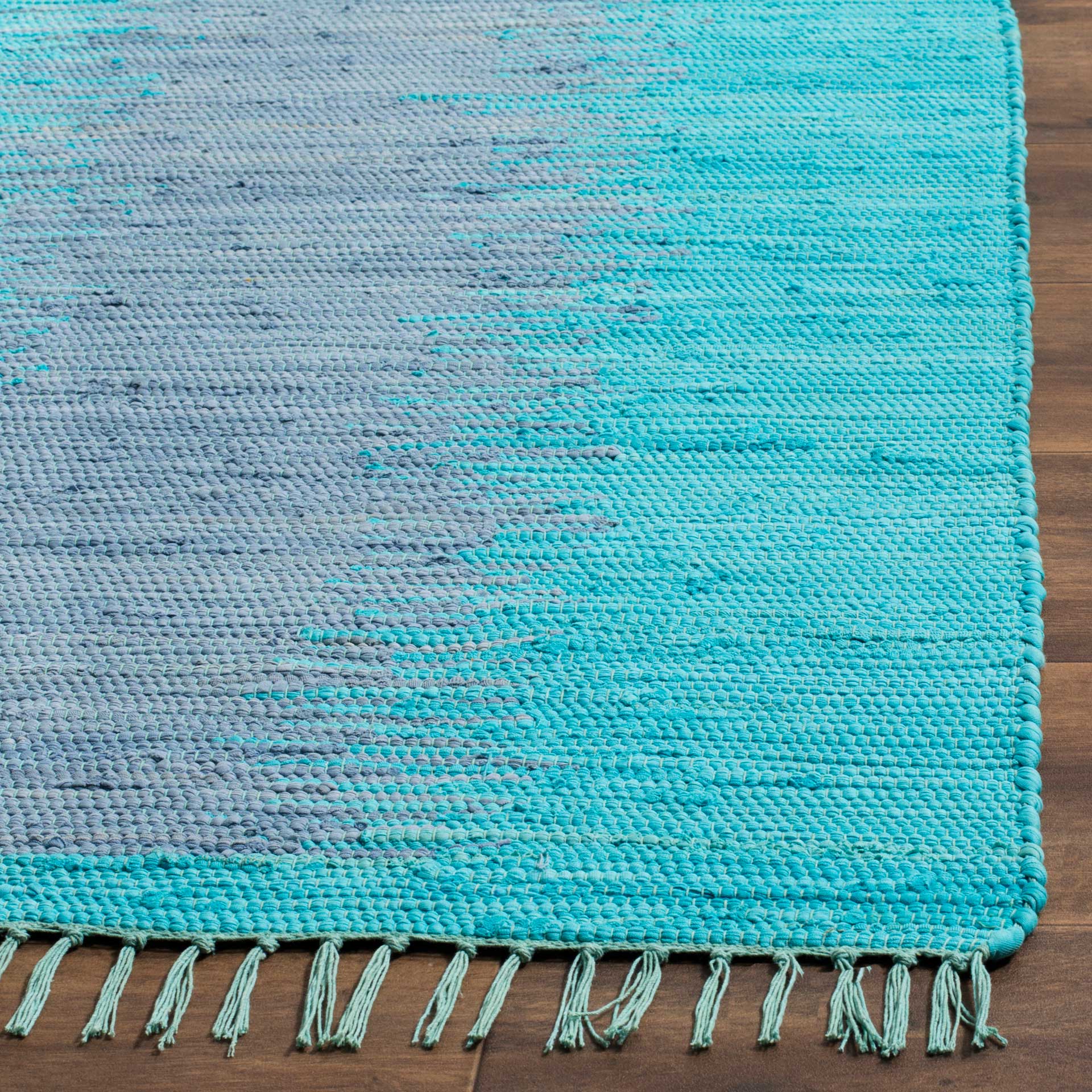 Montauk Dual Turquoise Area Rug - Image 4