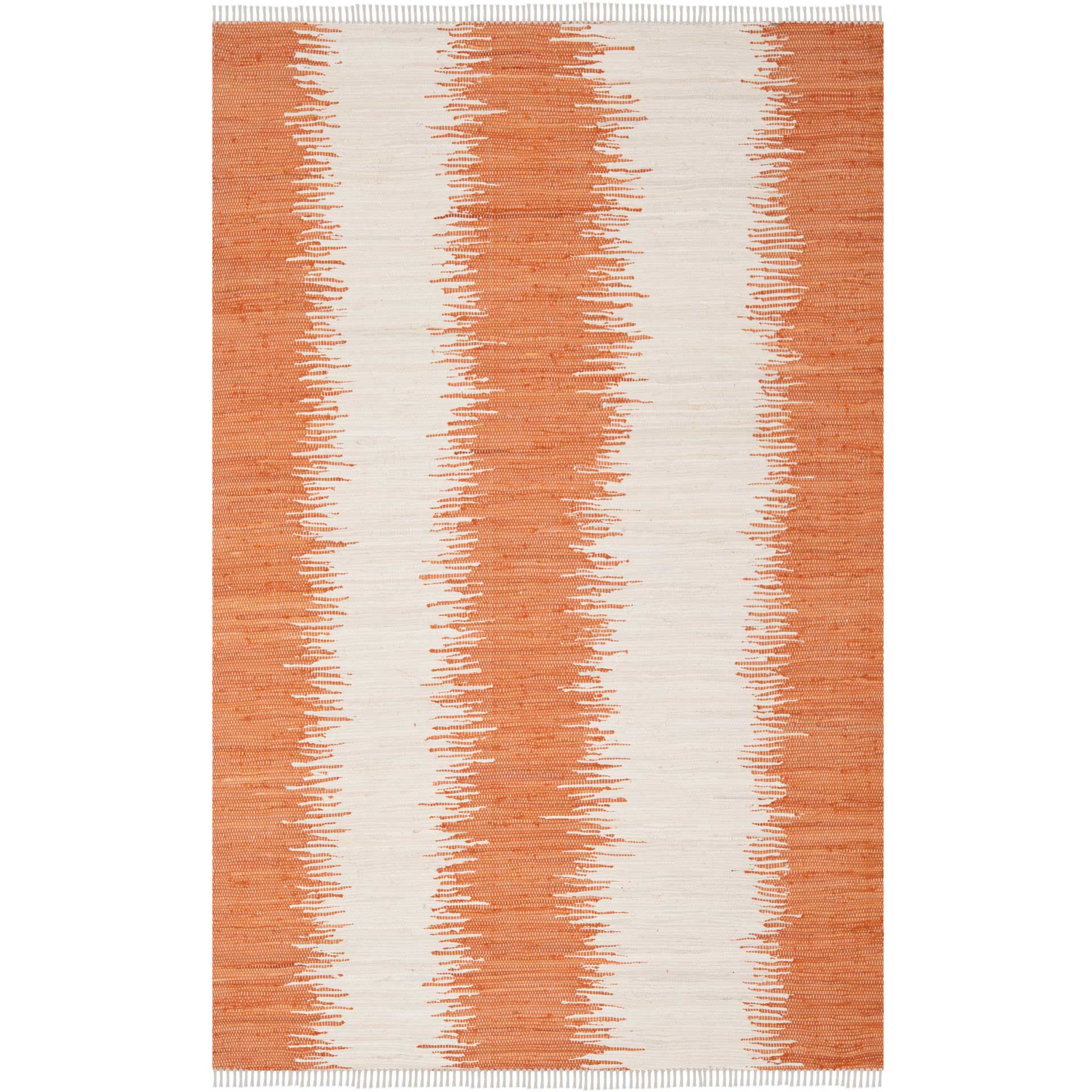 Montauk Frequency Orange Area Rug - Image 2