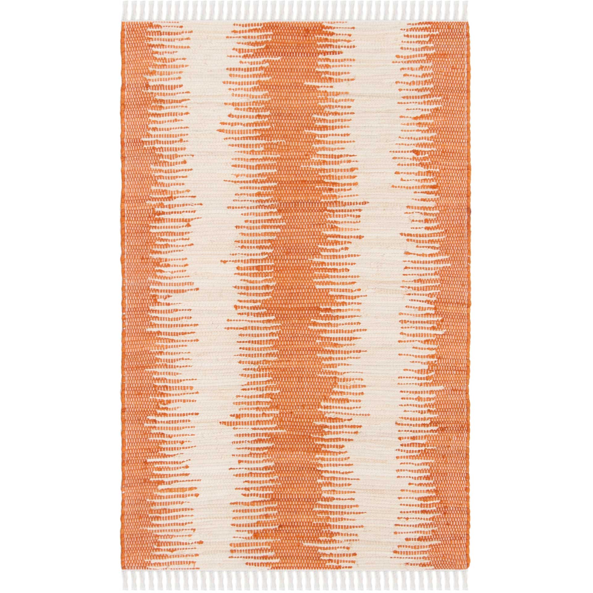 Montauk Frequency Orange Area Rug - Image 3