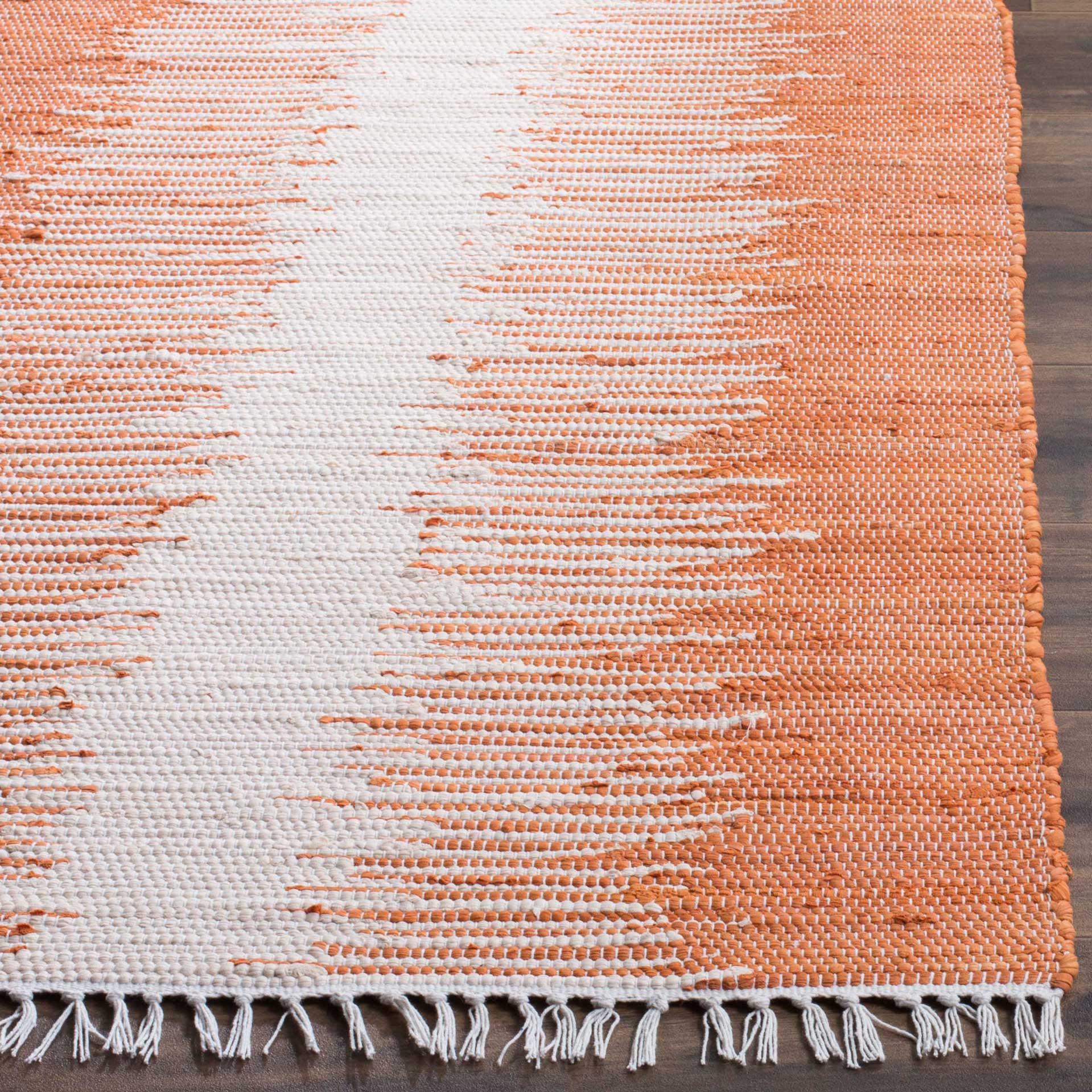 Montauk Frequency Orange Area Rug - Image 4