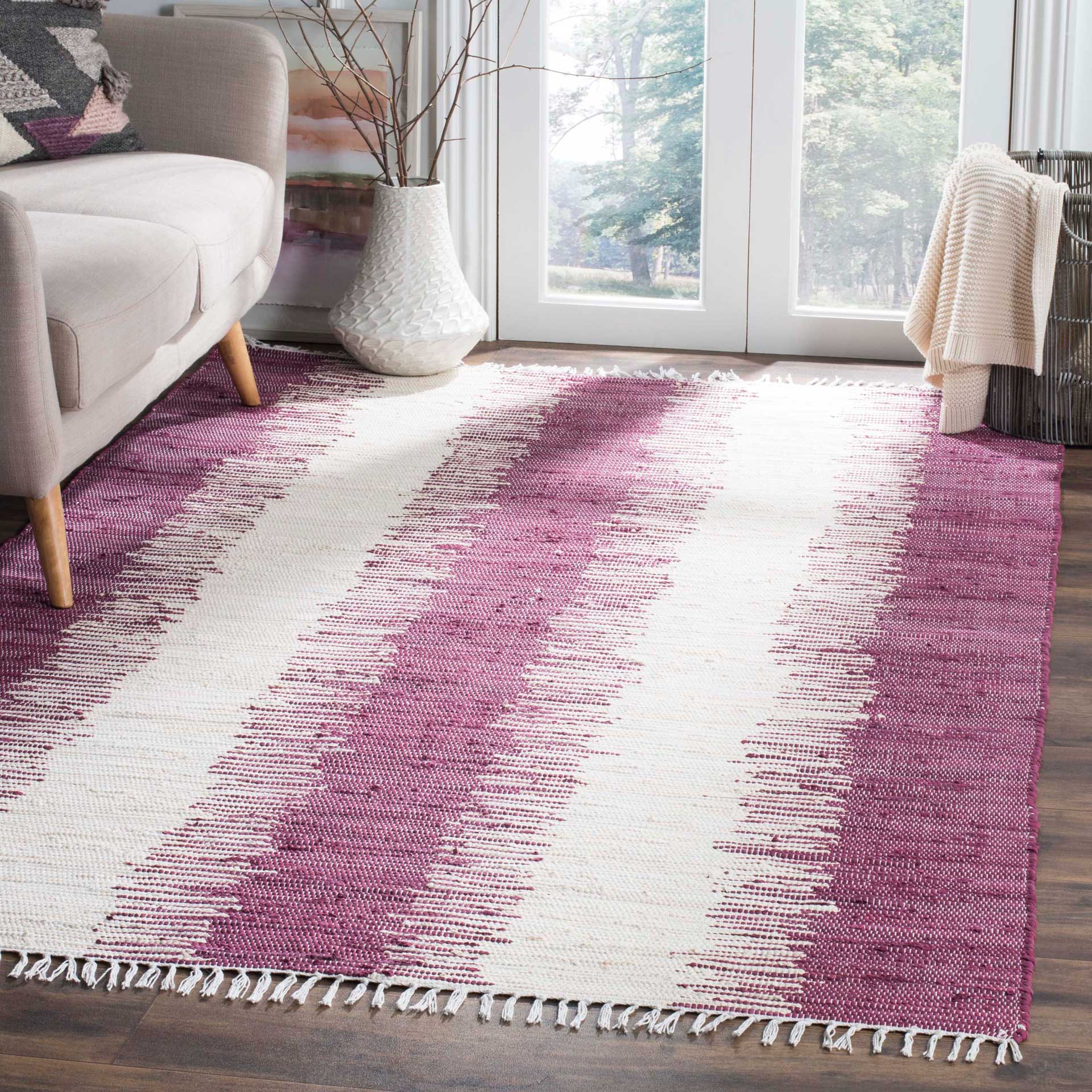 Montauk Frequency Purple Area Rug - Image 6