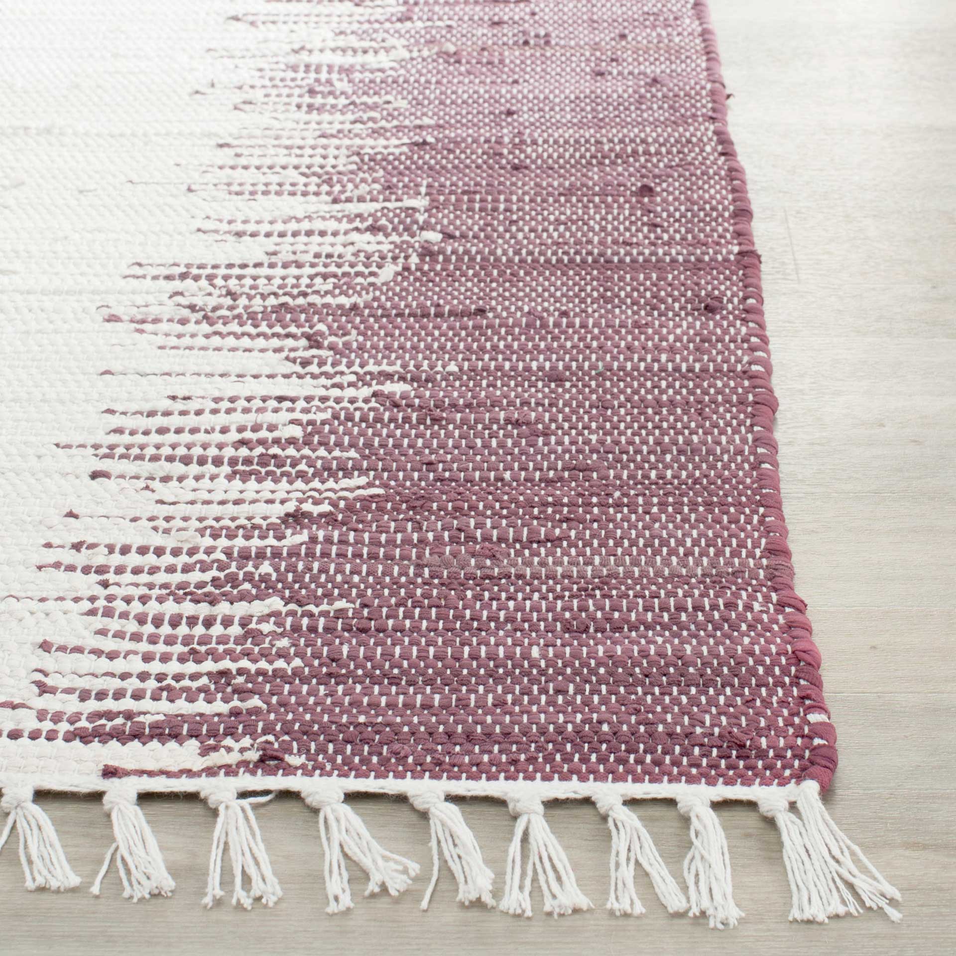 Montauk Frequency Purple Runner Rug - Image 3