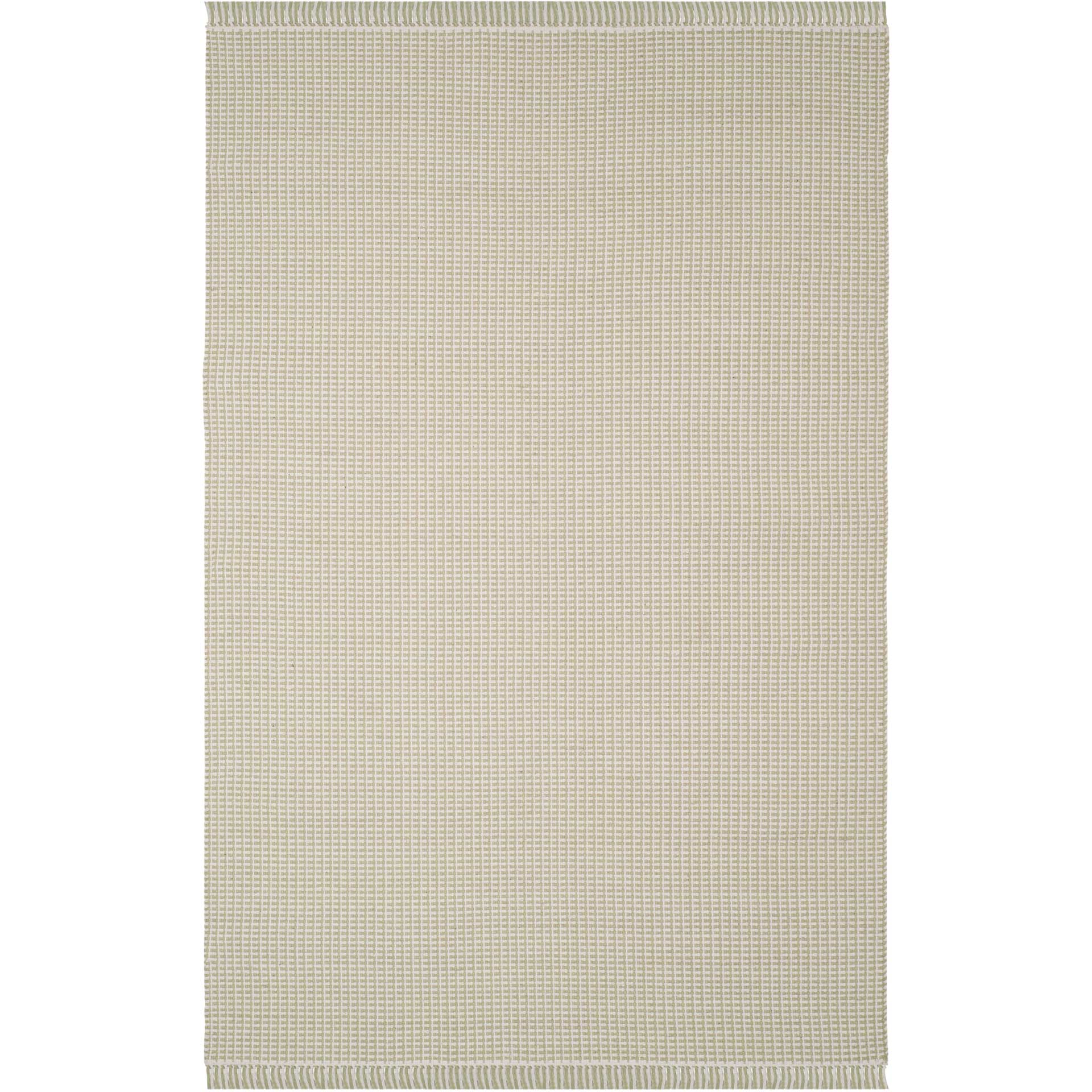 Montauk Fringe Ivory/Green Area Rug - Image 2