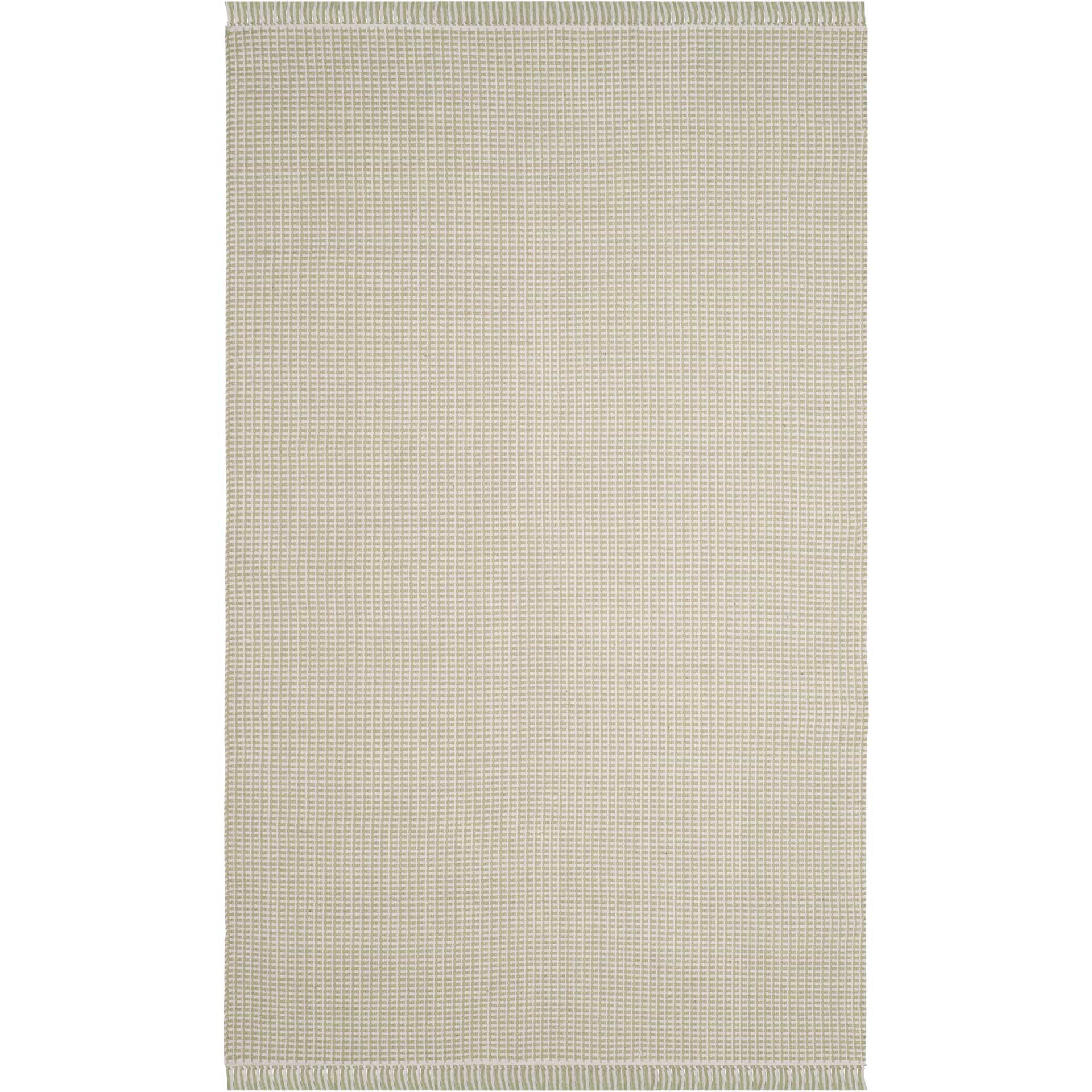 Montauk Fringe Ivory/Green Area Rug - Image 3