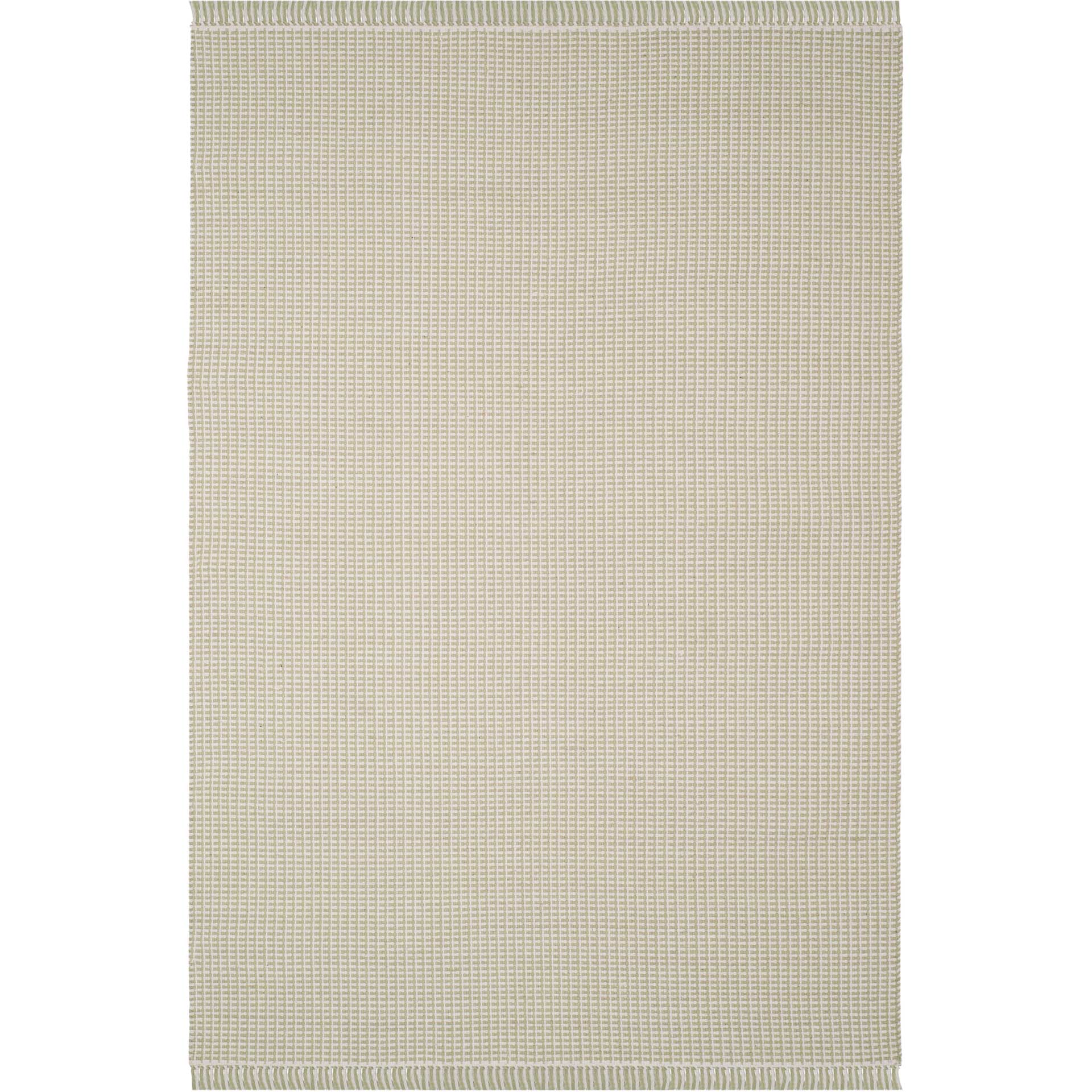 Montauk Fringe Ivory/Green Area Rug - Image 4