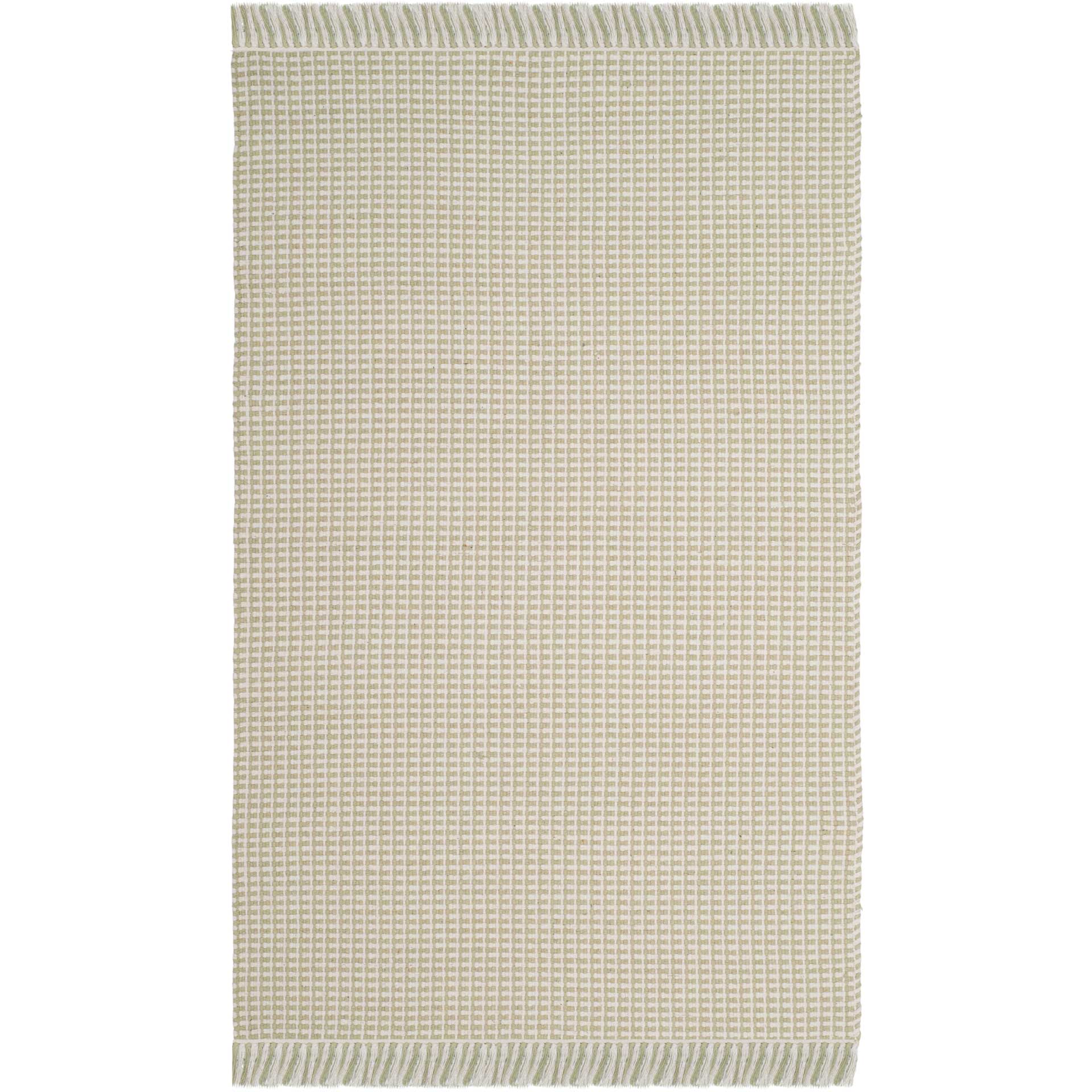 Montauk Fringe Ivory/Green Area Rug - Image 5