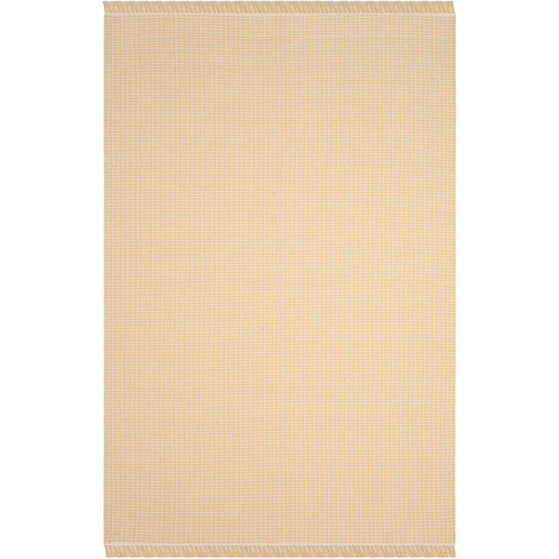 Montauk Fringe Ivory/Yellow Area Rug - Image 2