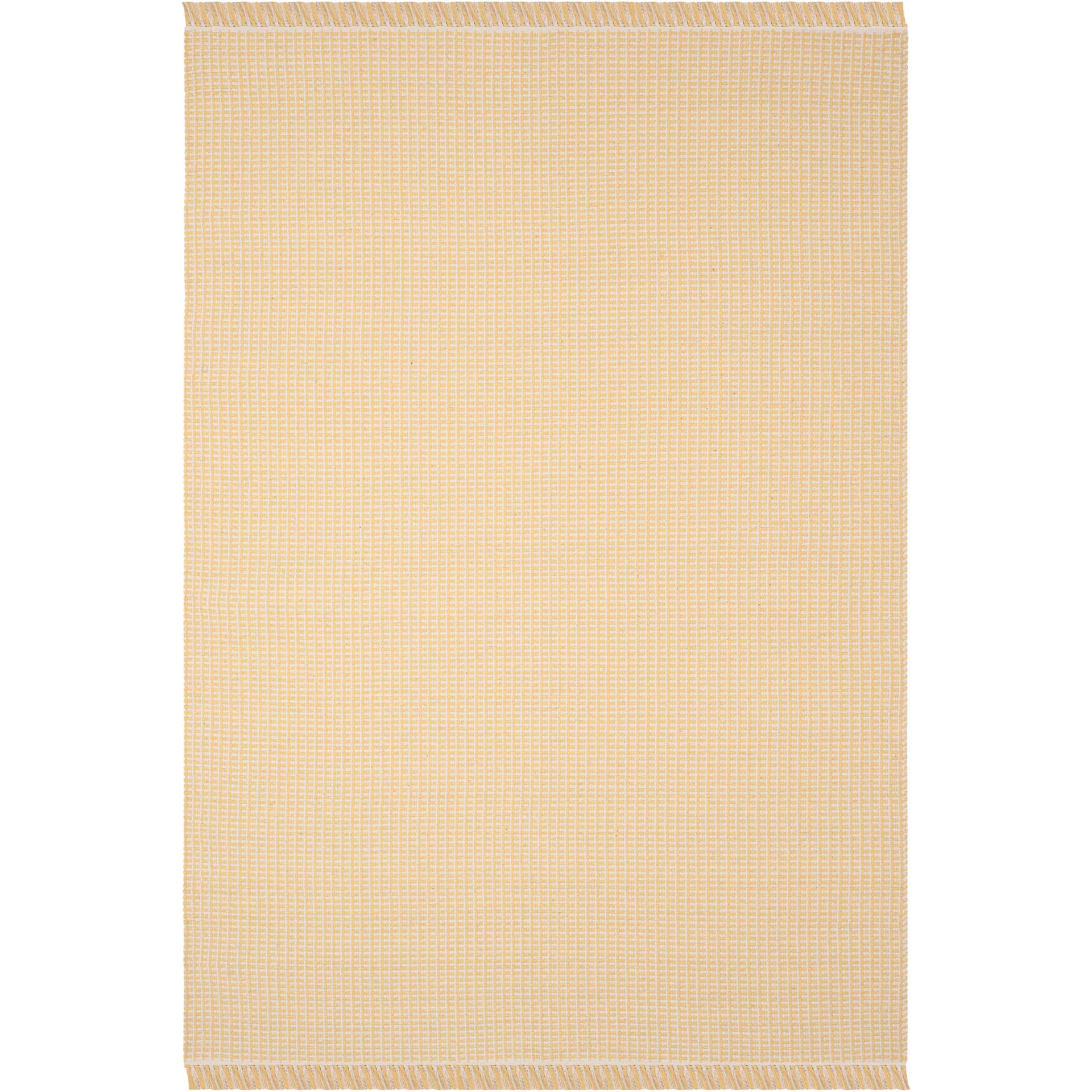Montauk Fringe Ivory/Yellow Area Rug - Image 4