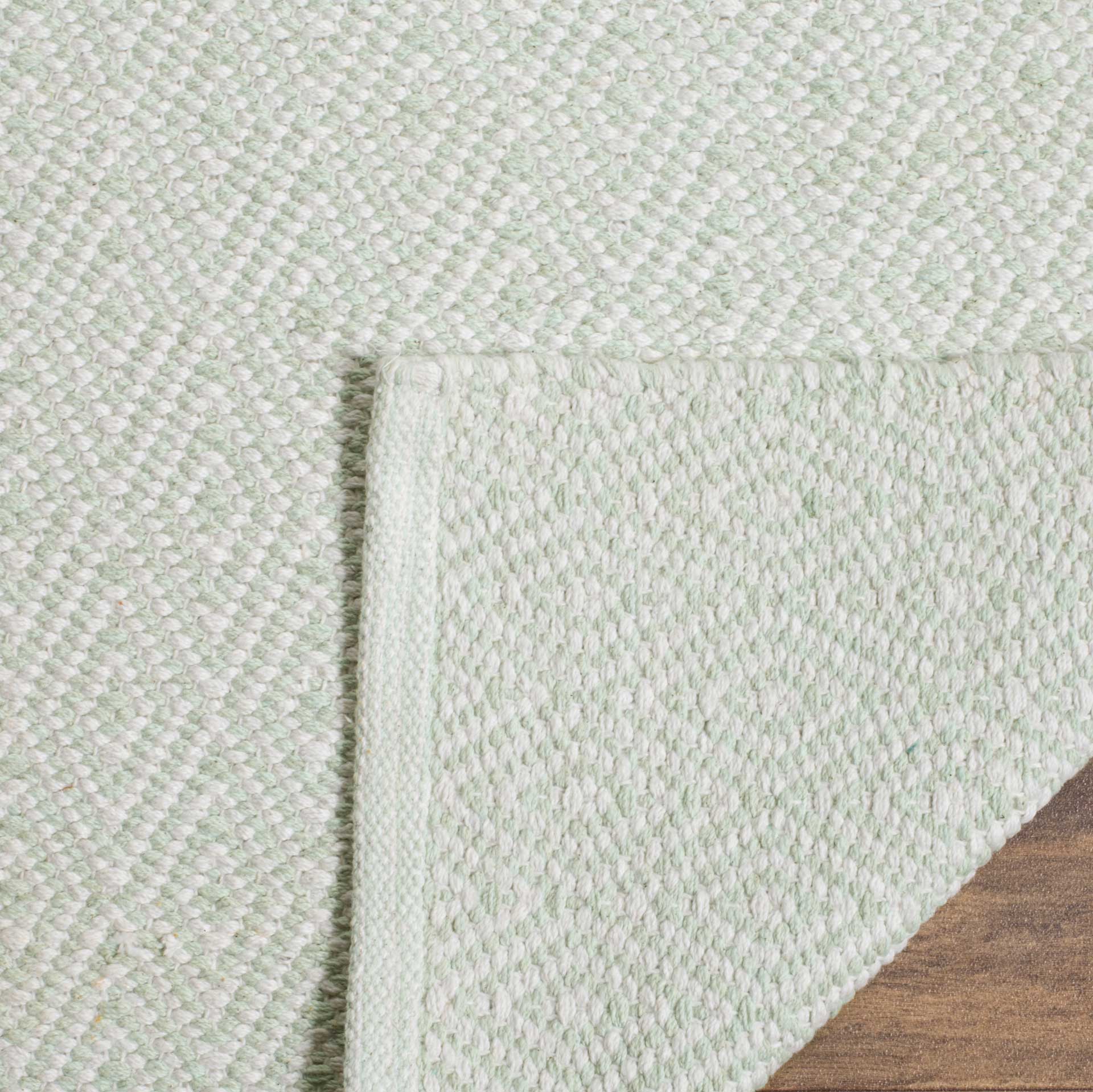Montauk Geometry Ivory/Foam Green Area Rug - Image 6
