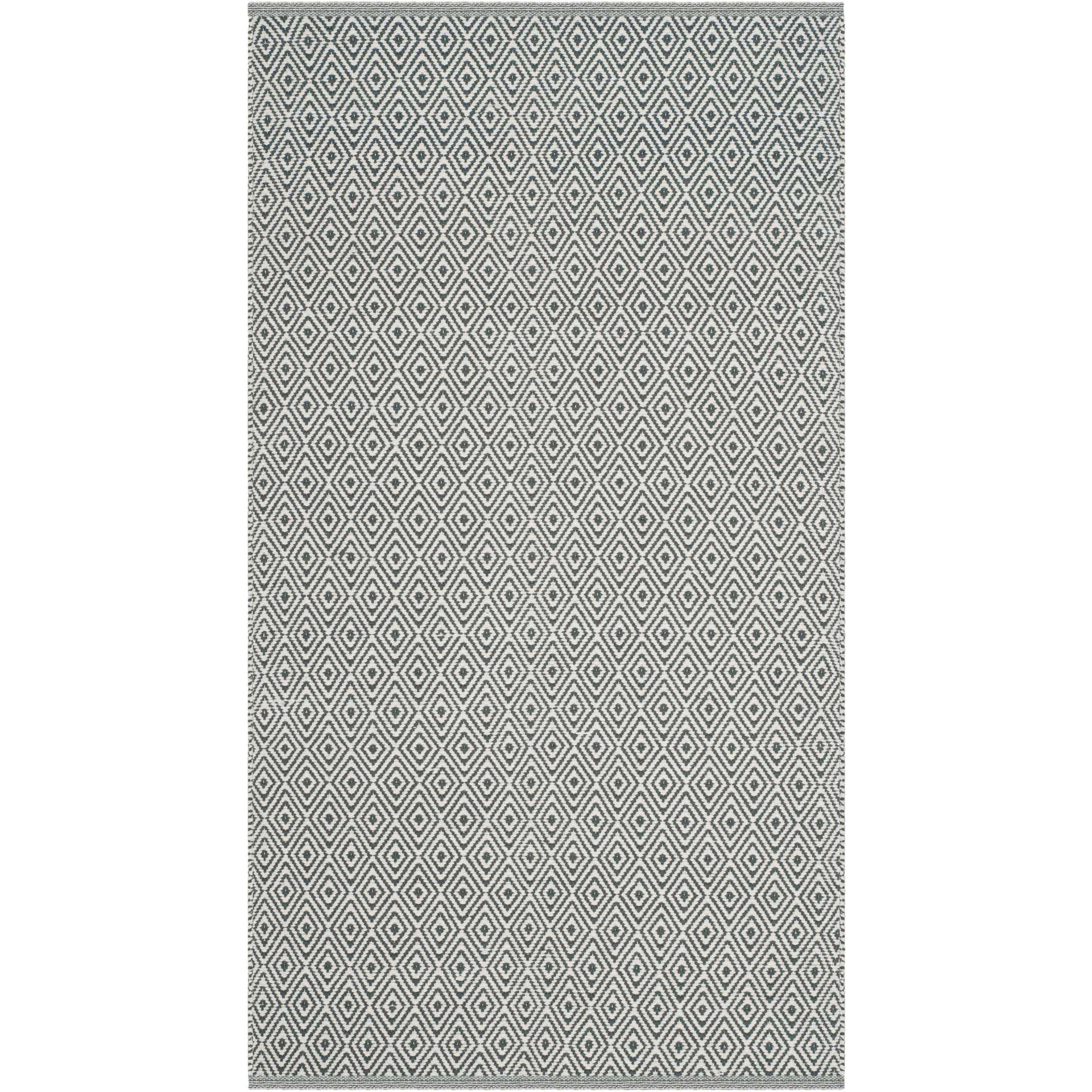 Montauk Geometry Ivory/Gray Area Rug - Image 4