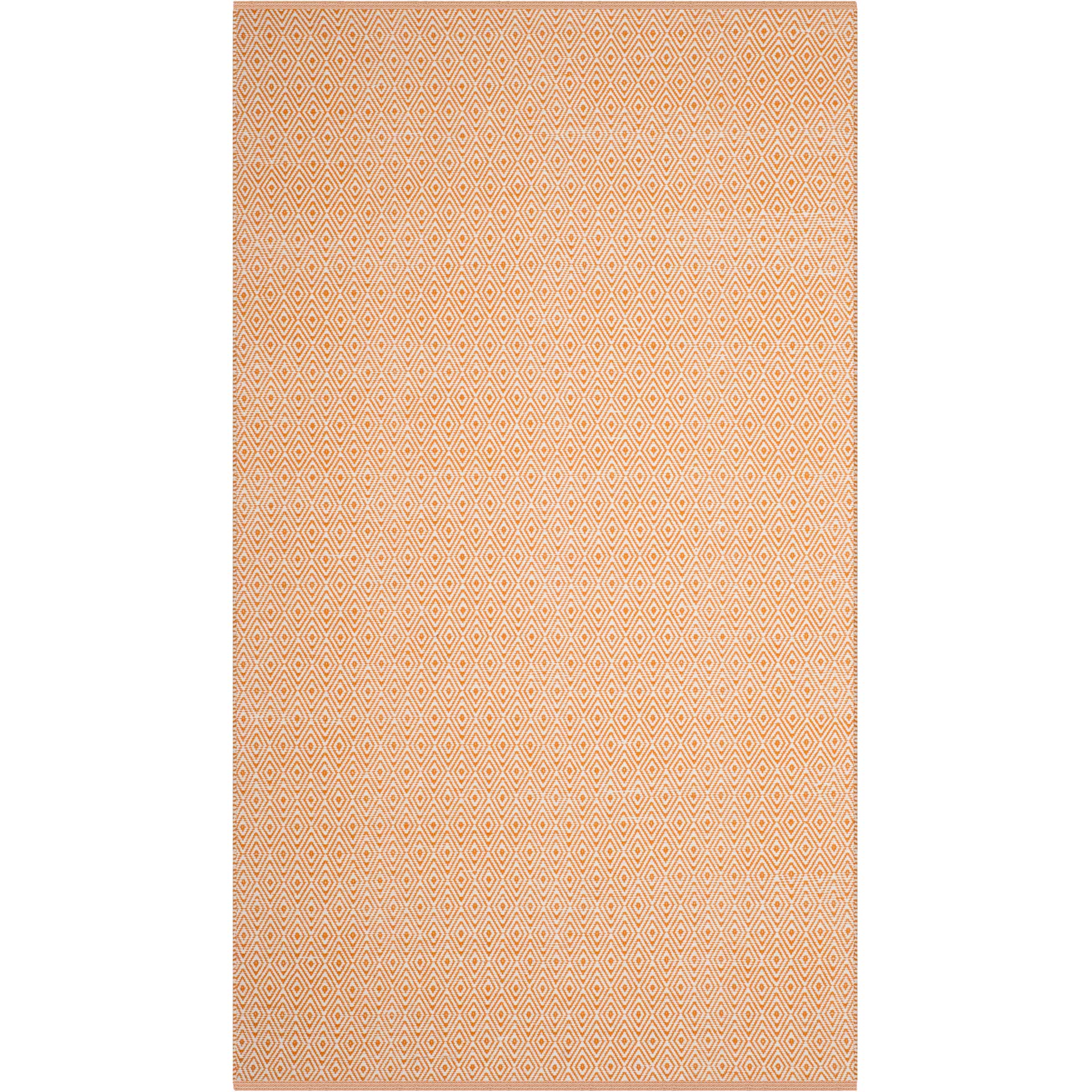 Montauk Geometry Ivory/Rust Area Rug - Image 3