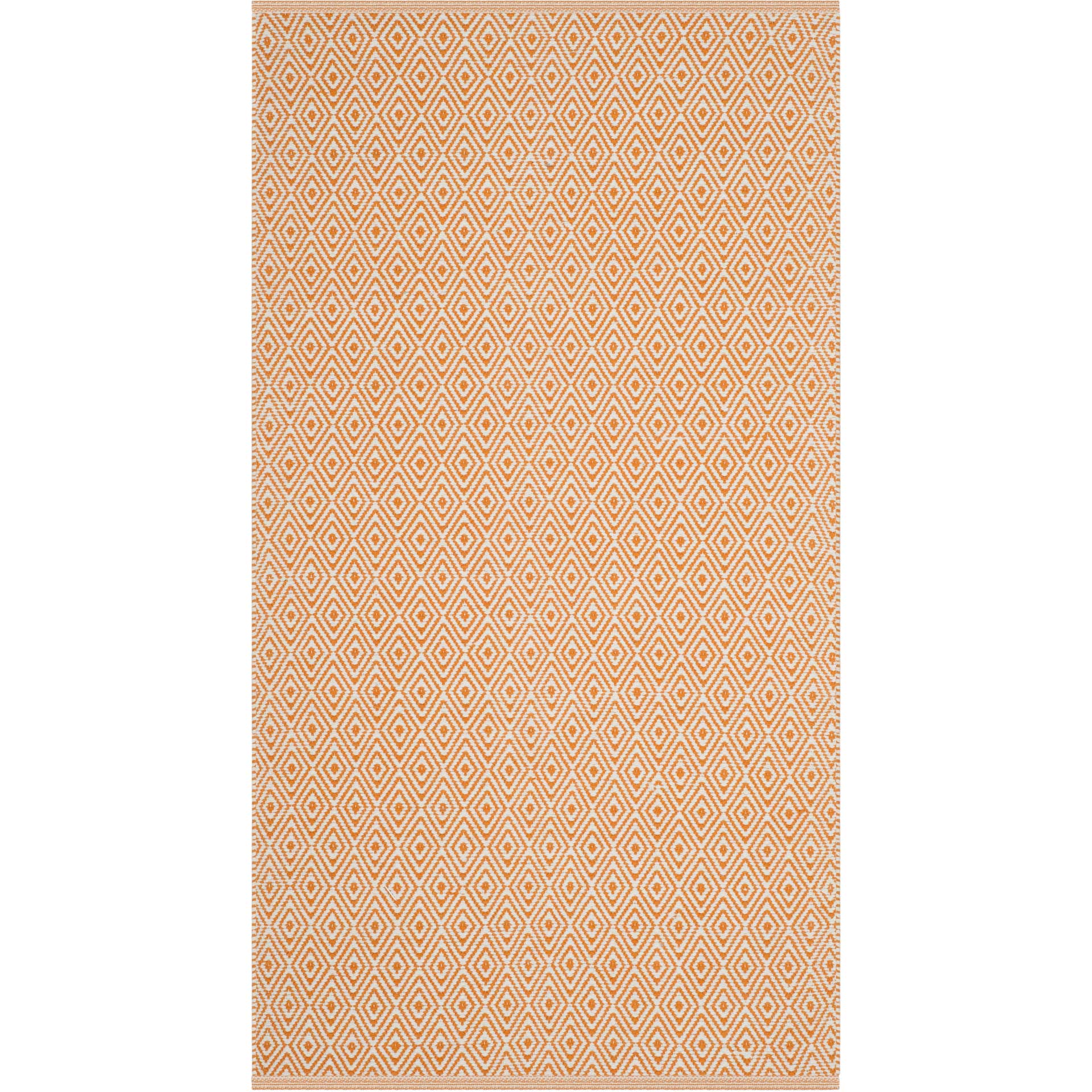 Montauk Geometry Ivory/Rust Area Rug - Image 4