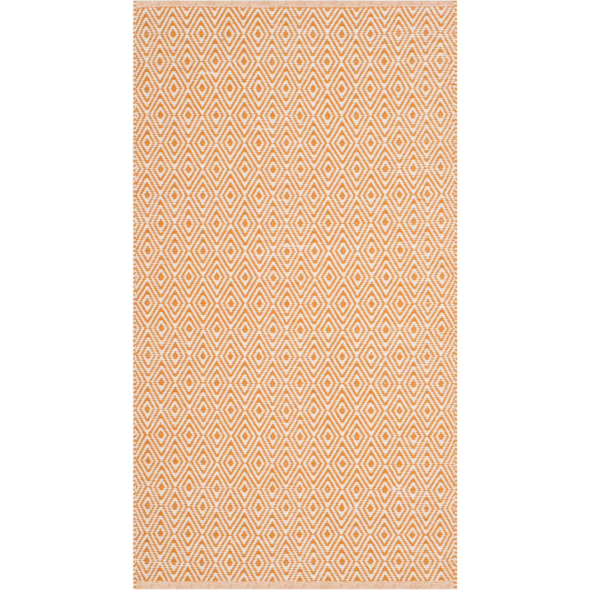 Montauk Geometry Ivory/Rust Area Rug - Image 5