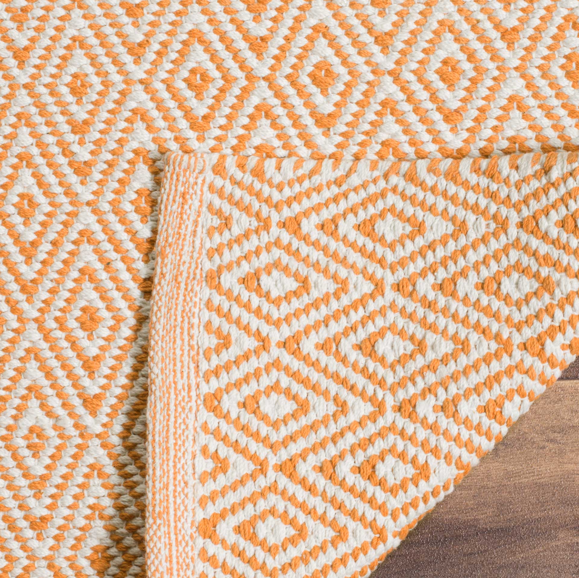 Montauk Geometry Ivory/Rust Area Rug - Image 7