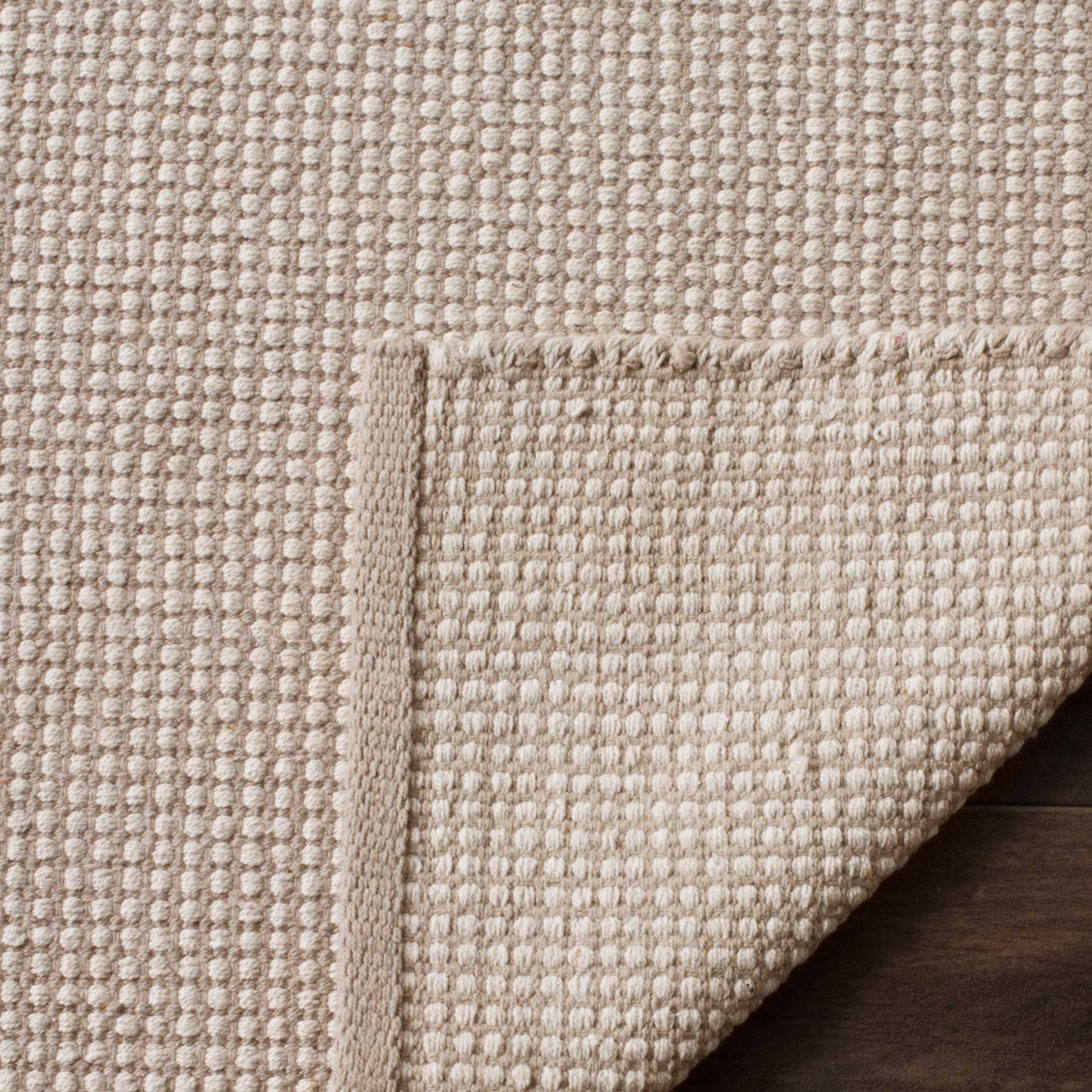 Montauk Gingham Ivory/Gray Area Rug - Image 8