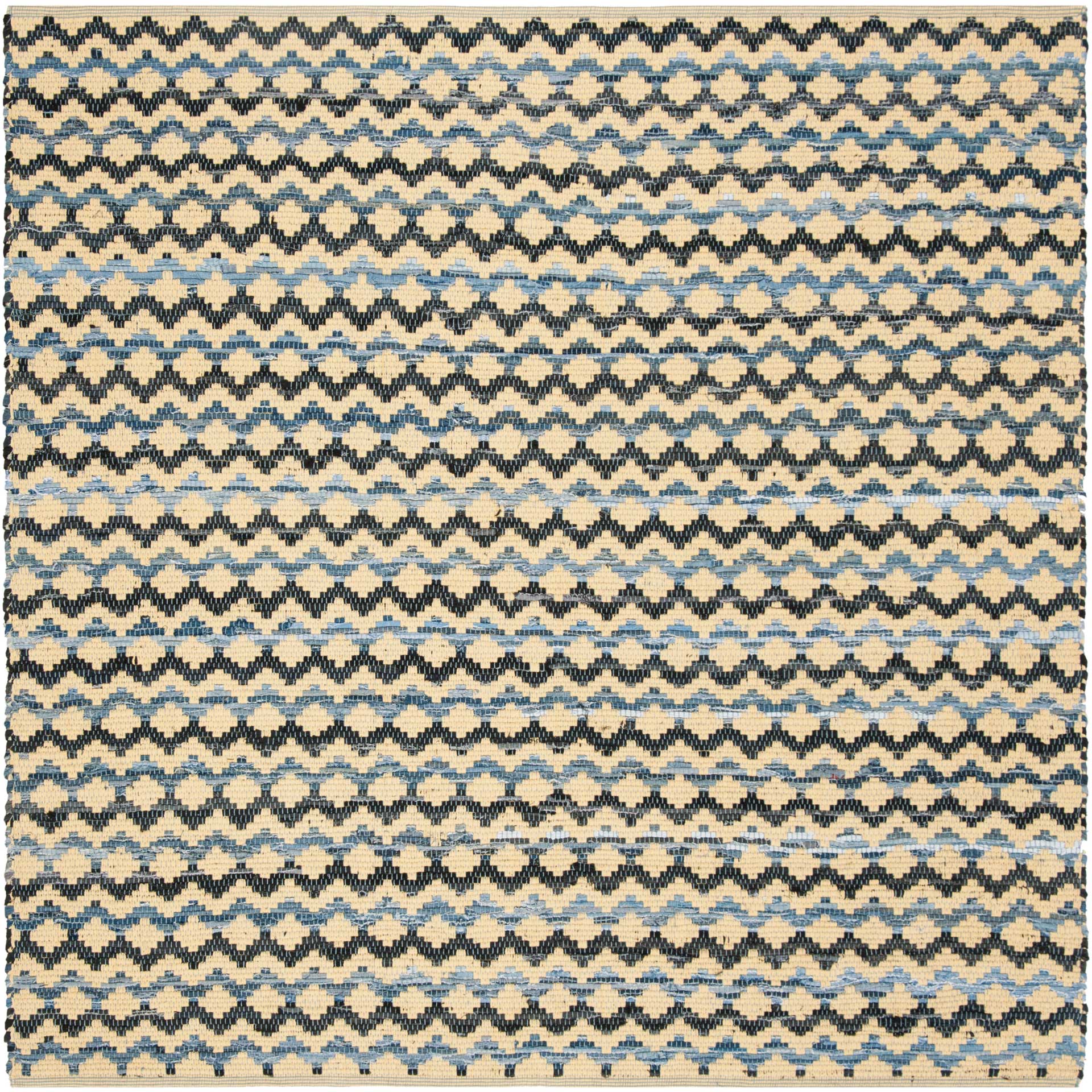 Montauk Gold/Blue/Black Area Rug - Image 2