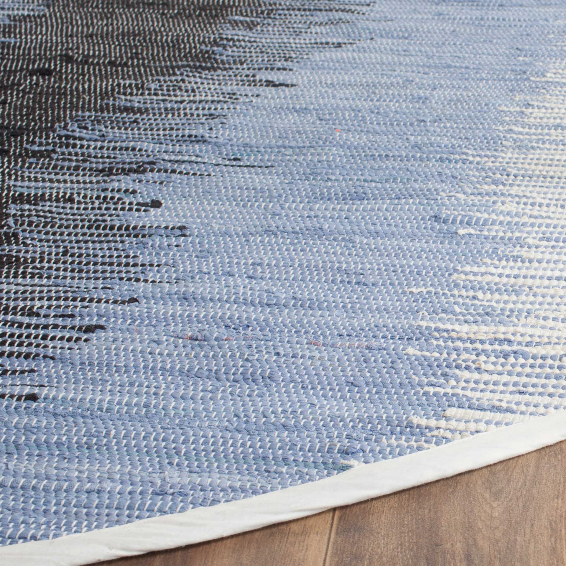 Montauk Gray/Black Round Rug - Image 2