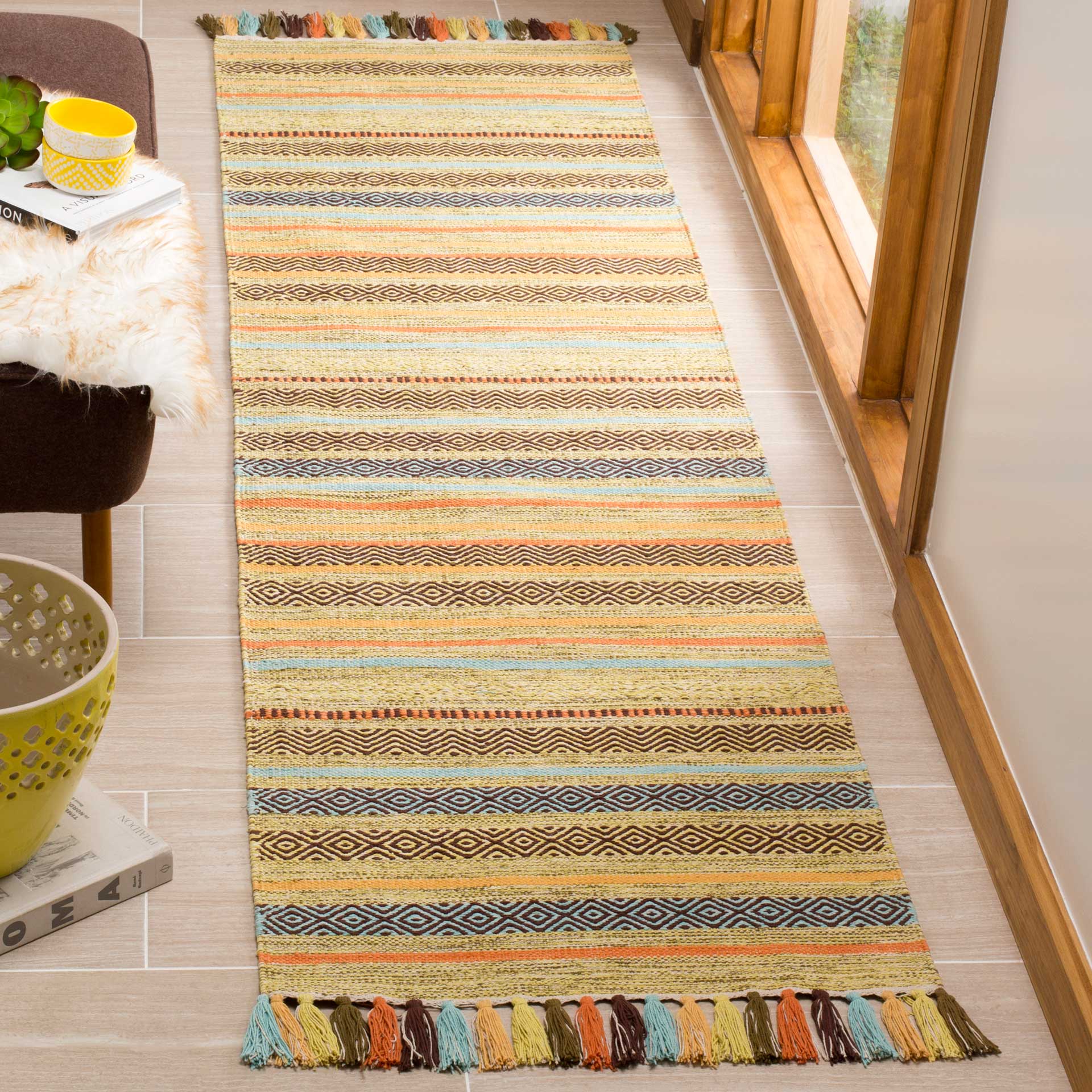 Montauk Green/Multi Runner Rug - Image 2