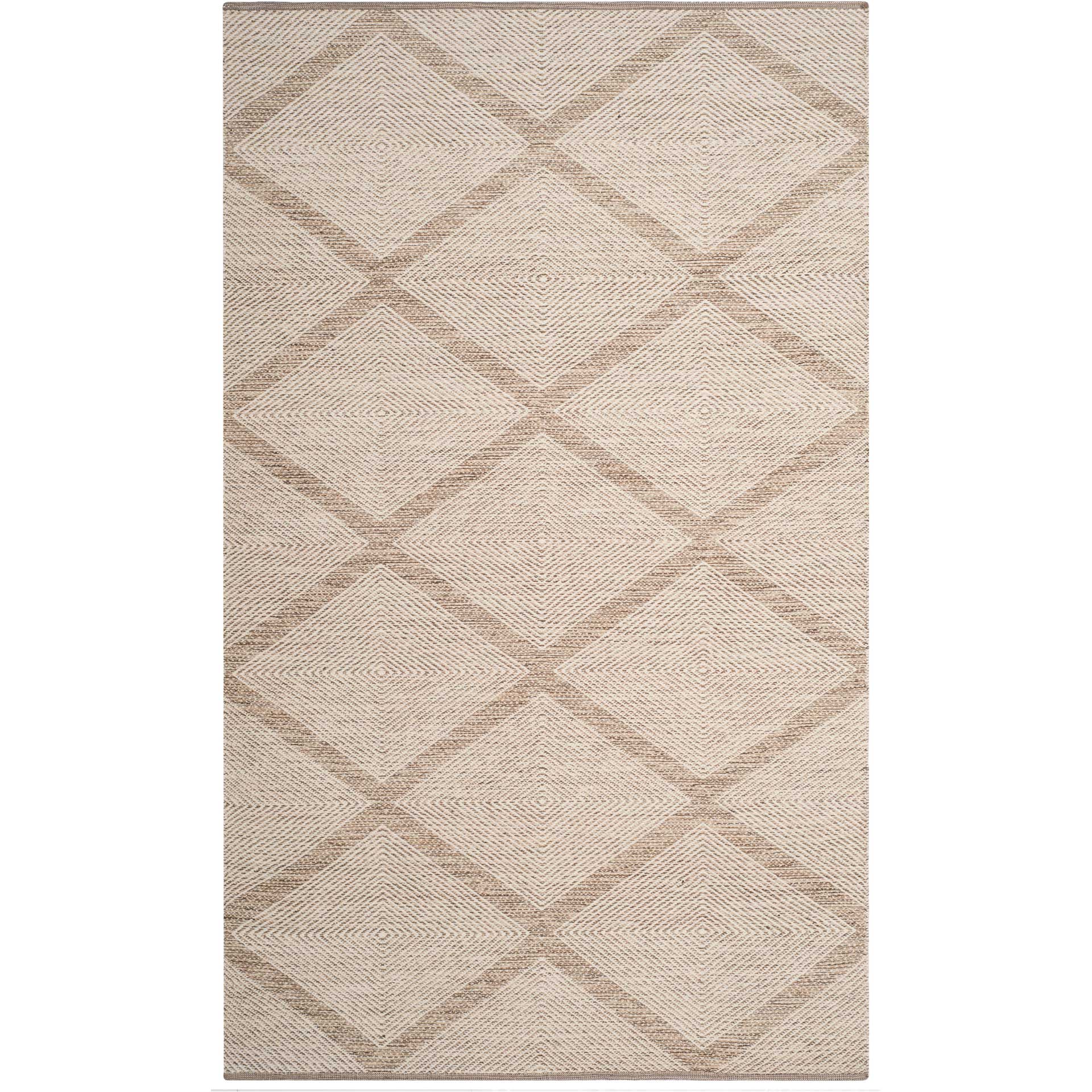 Montauk Lattice Beige Area Rug - Image 3