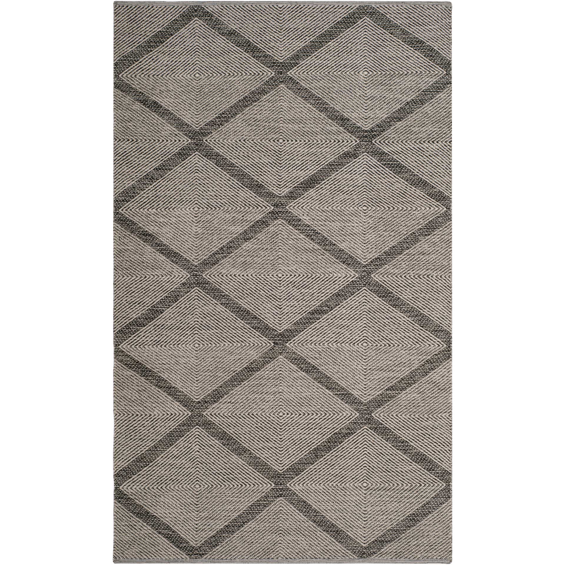 Montauk Lattice Black Area Rug - Image 3