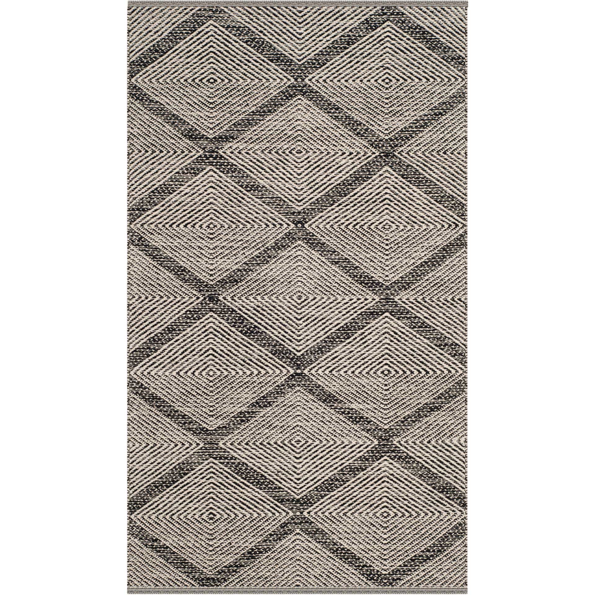 Montauk Lattice Black Area Rug - Image 4