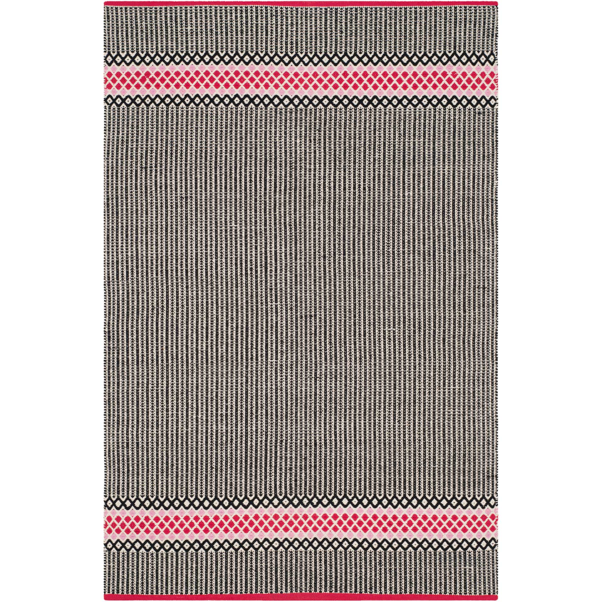 Montauk Modern Light Pink/Multi Area Rug - Image 2
