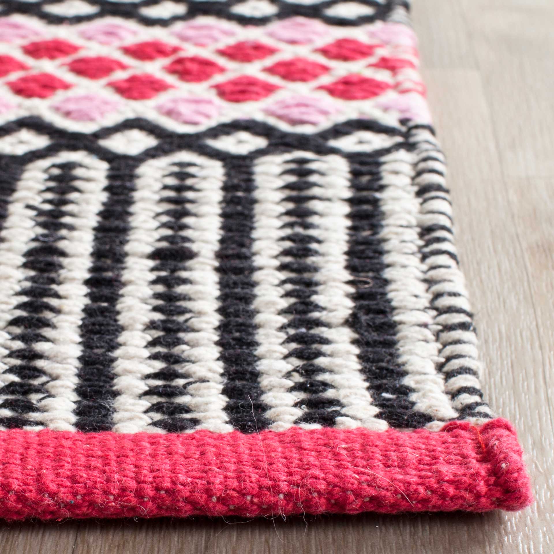 Montauk Modern Light Pink/Multi Area Rug - Image 4