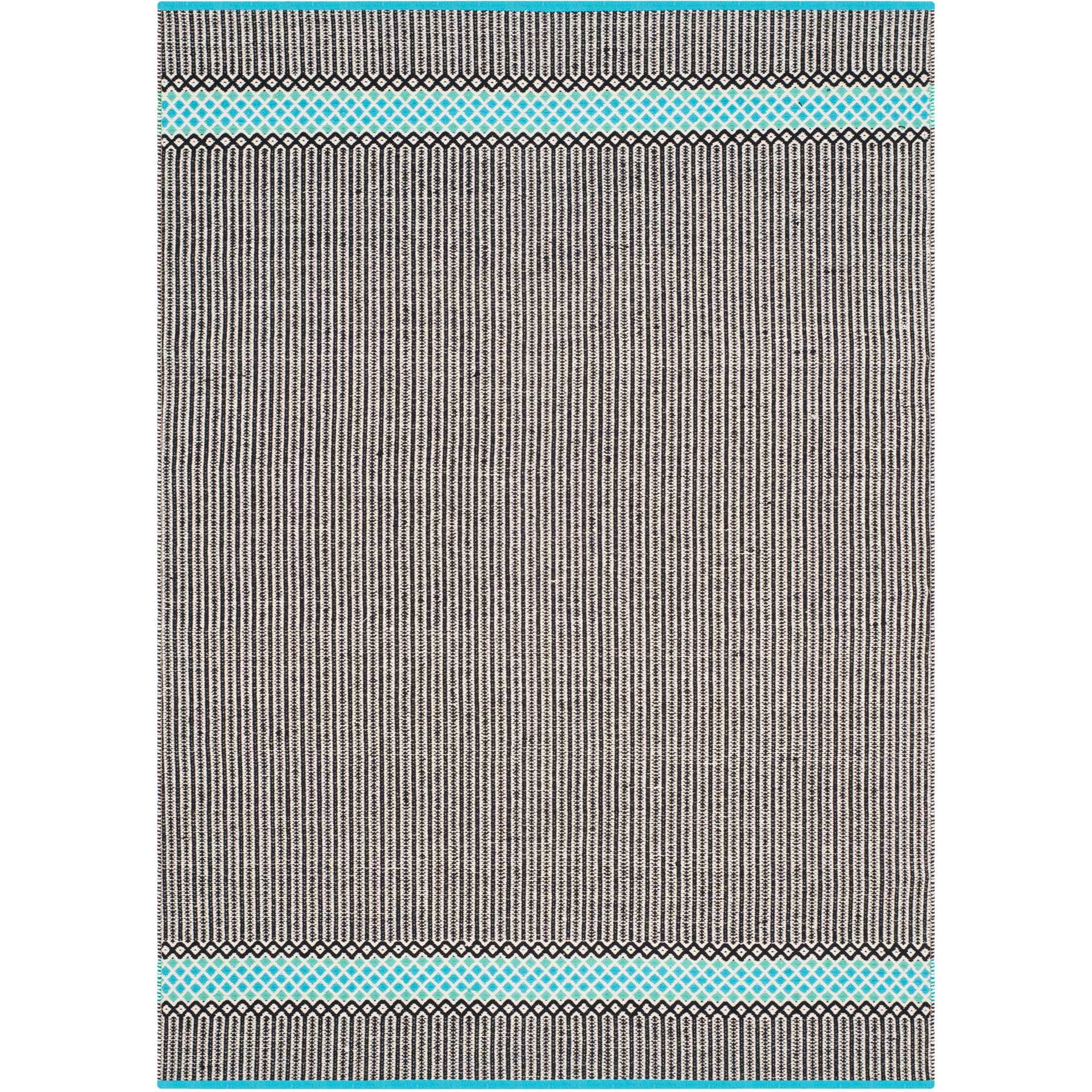 Montauk Modern Turquoise/Multi Area Rug - Image 2