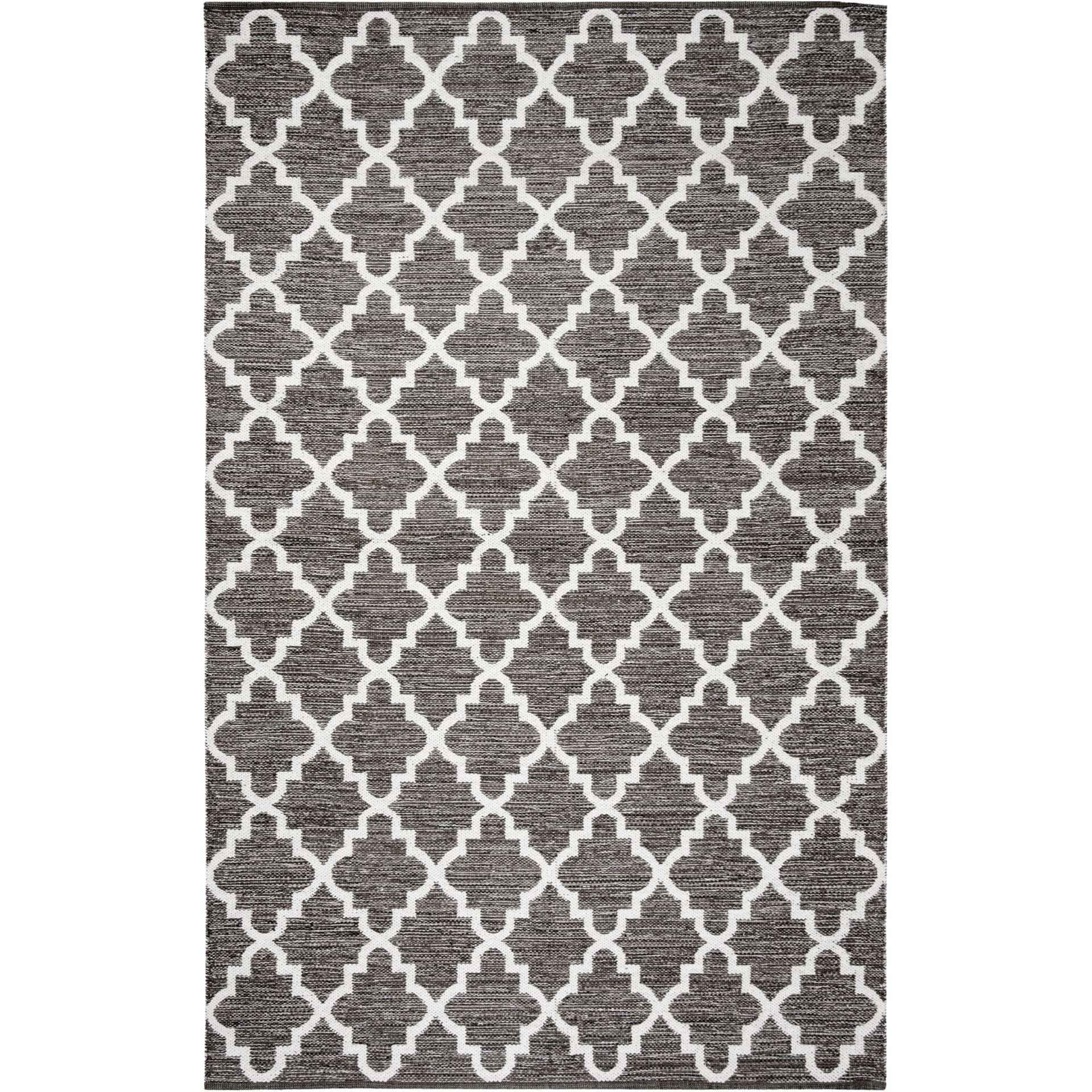 Montauk Moroccan Charcoal/Ivory Area Rug - Image 2