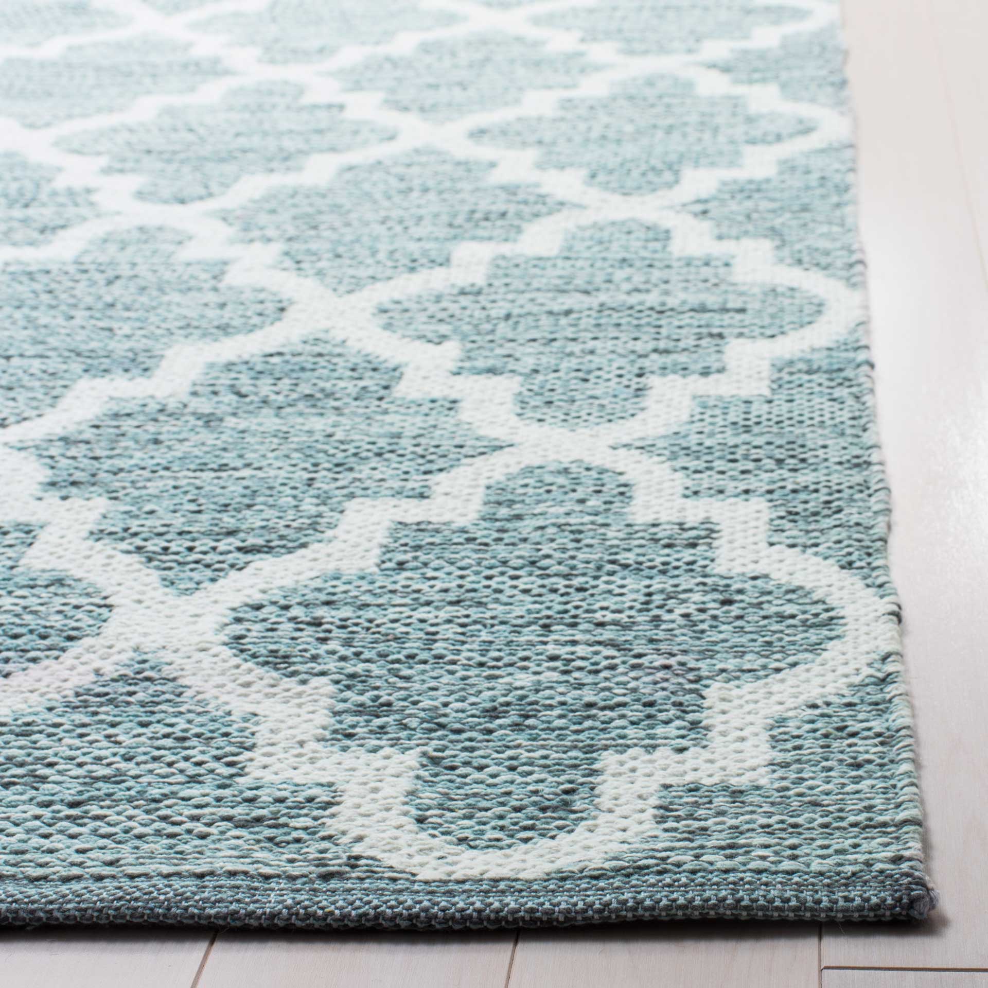 Montauk Moroccan Dark Mint/Ivory Area Rug - Image 4