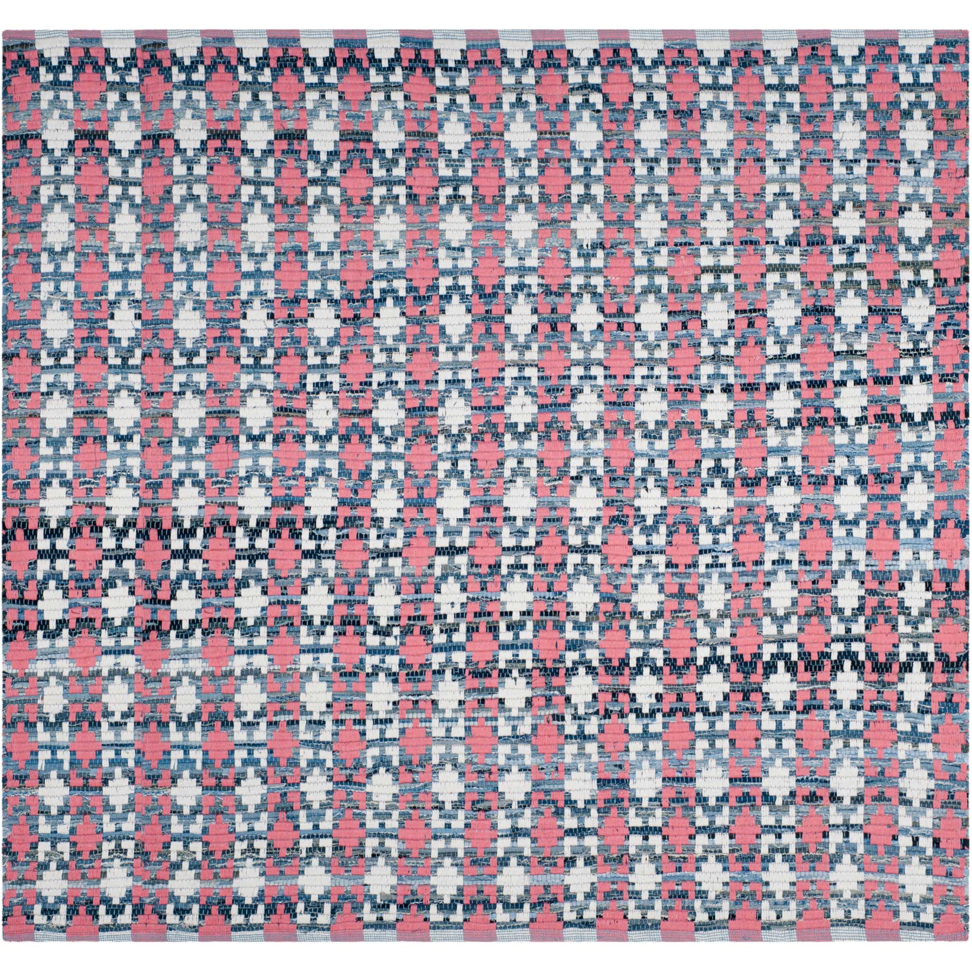 Montauk Mosaic Coral/Multi Area Rug - Image 2