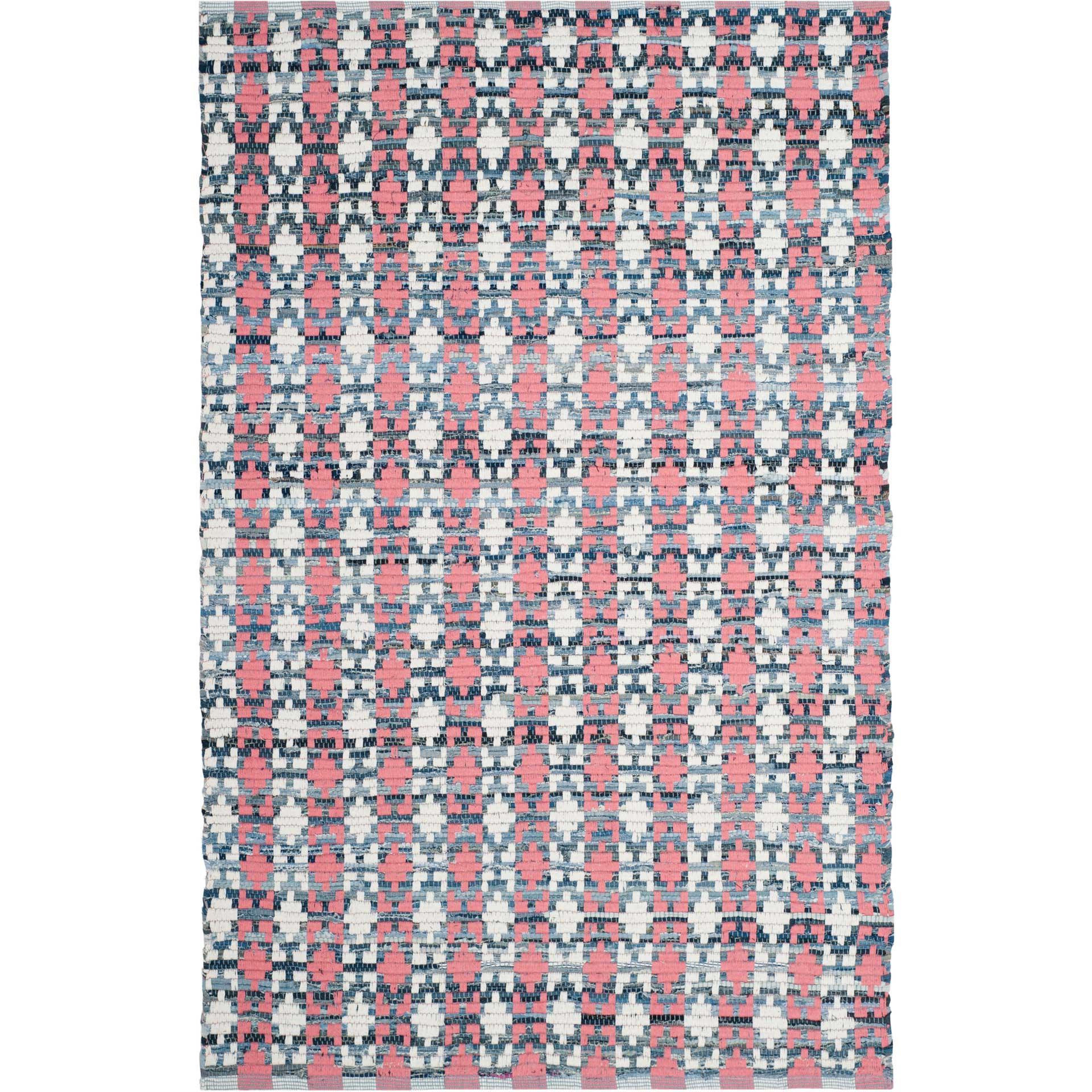 Montauk Mosaic Coral/Multi Area Rug - Image 4