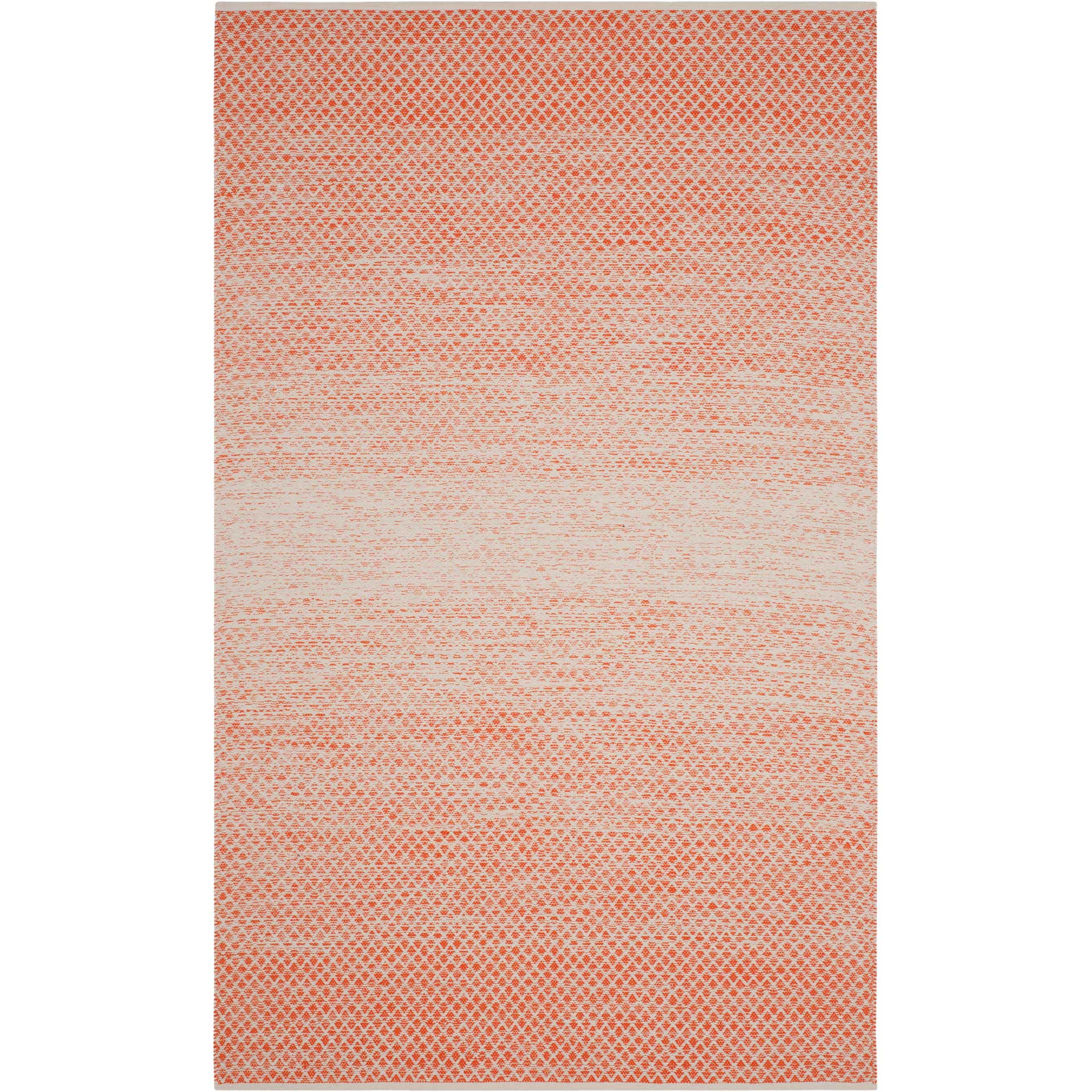 Montauk Orange/Ivory Area Rug - Image 3